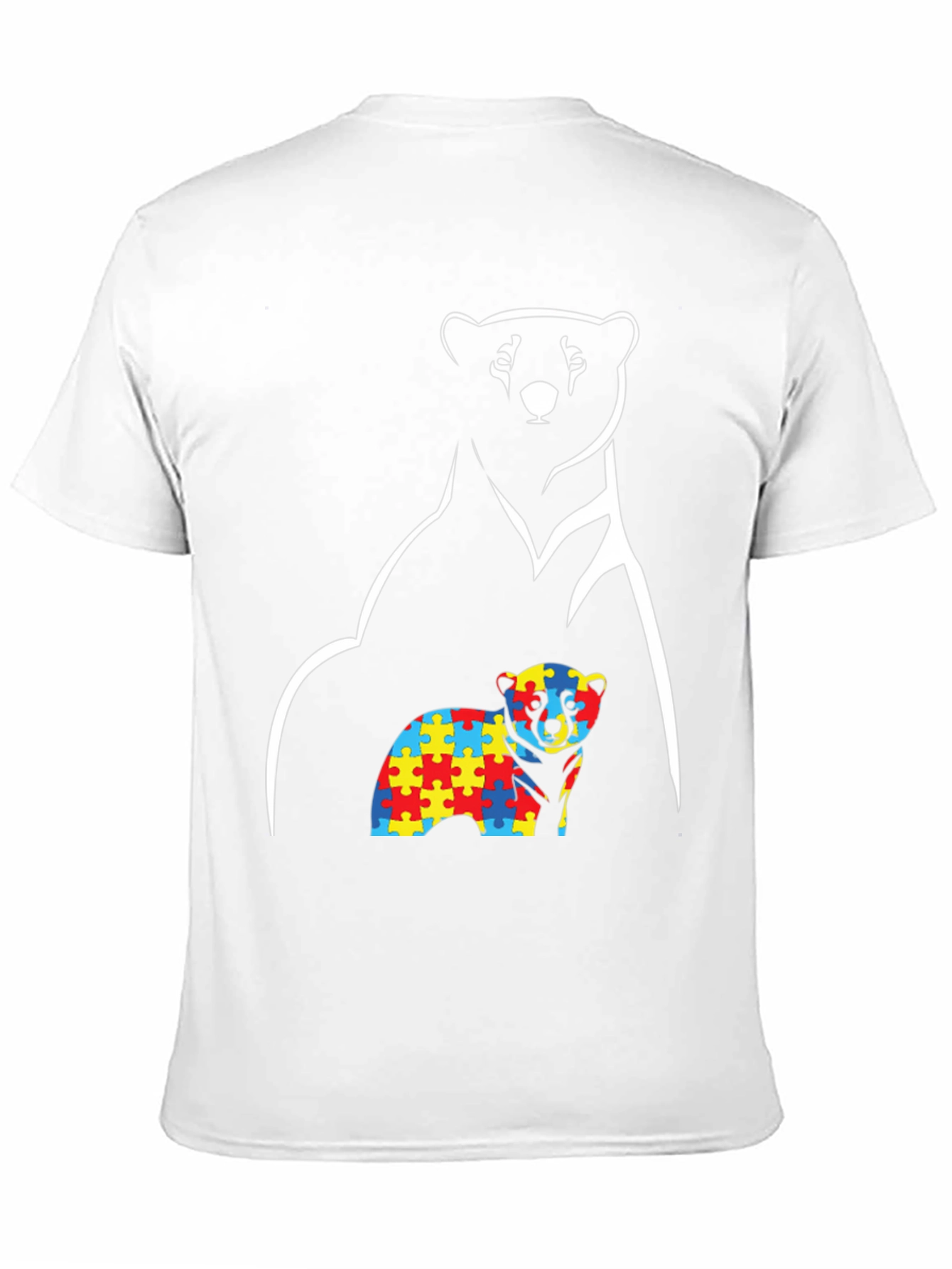 Autism Awareness Bear T-Shirt