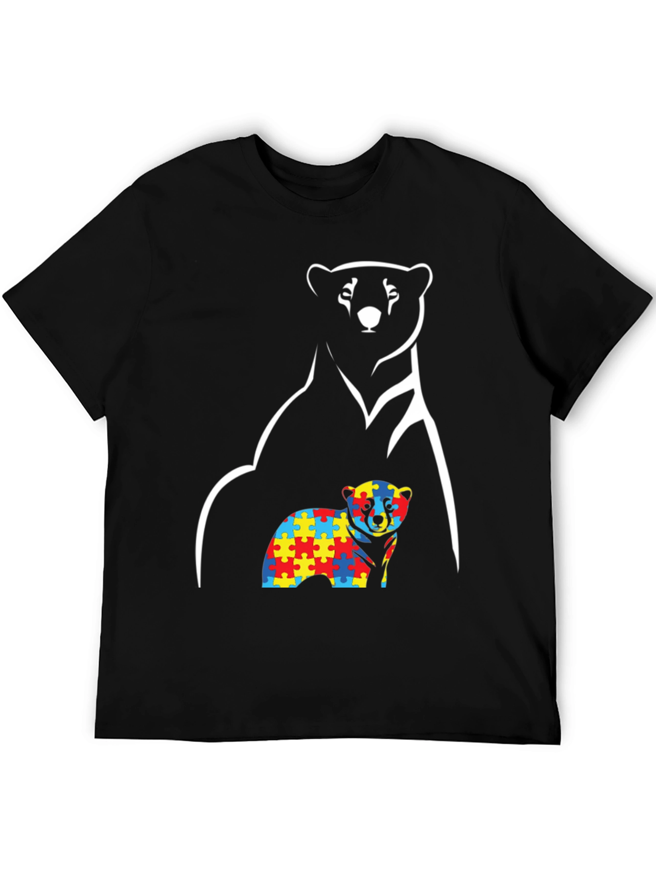 Autism Awareness Bear T-Shirt