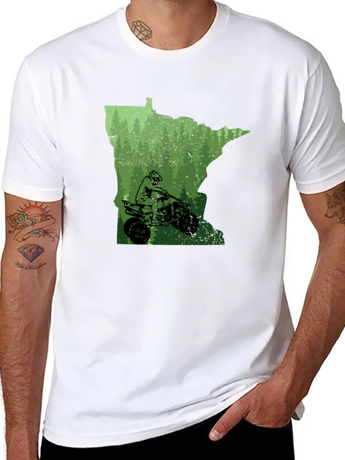 Minnesota ATV Rider T-Shirt