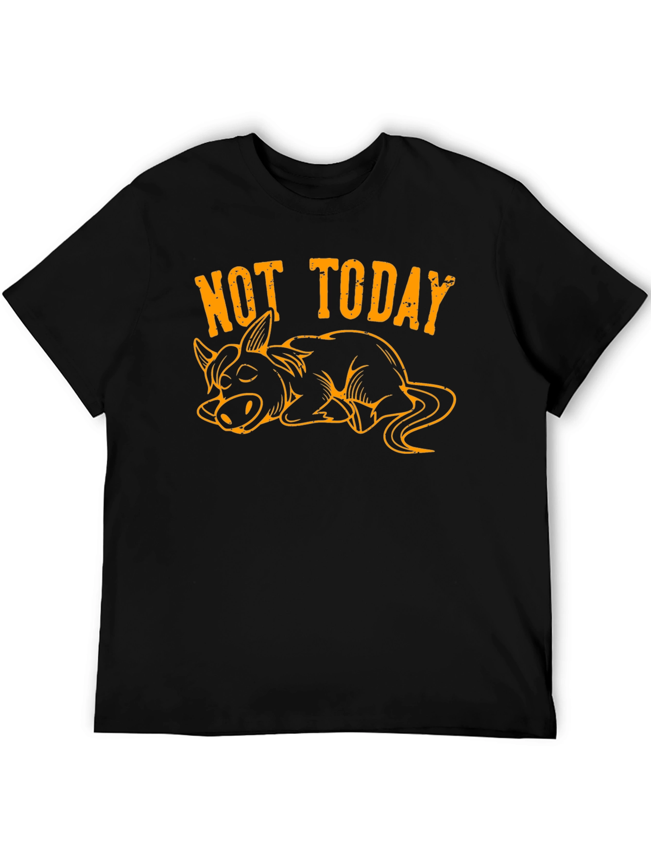 Not Today Lazy Donkey Graphic Tee