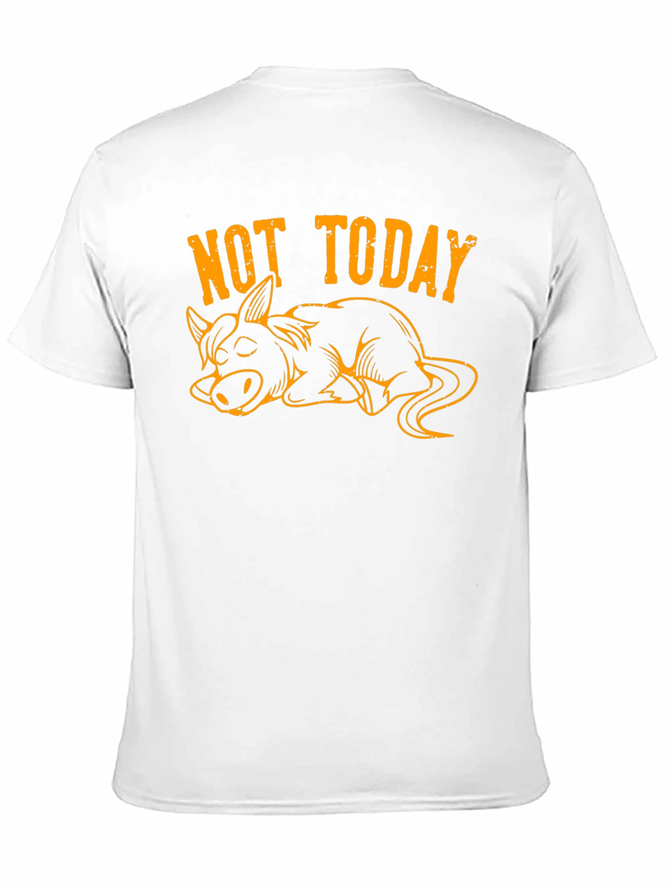 Not Today Lazy Donkey Graphic Tee