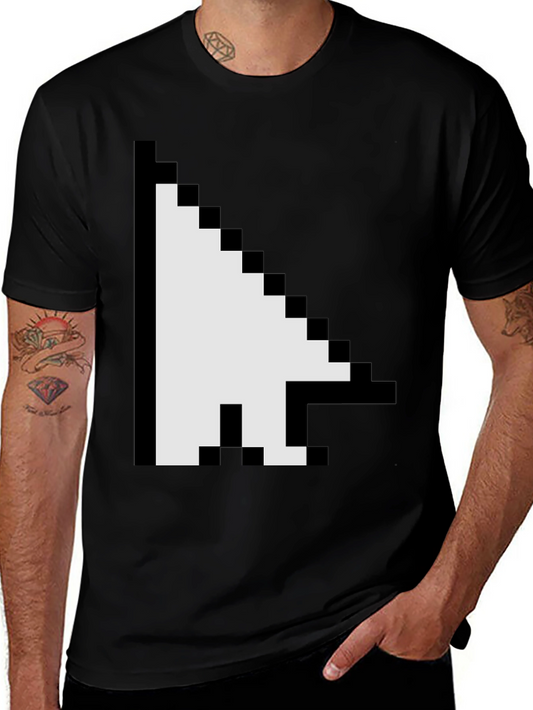 Pixel Cursor T-Shirt - Retro Gaming Apparel