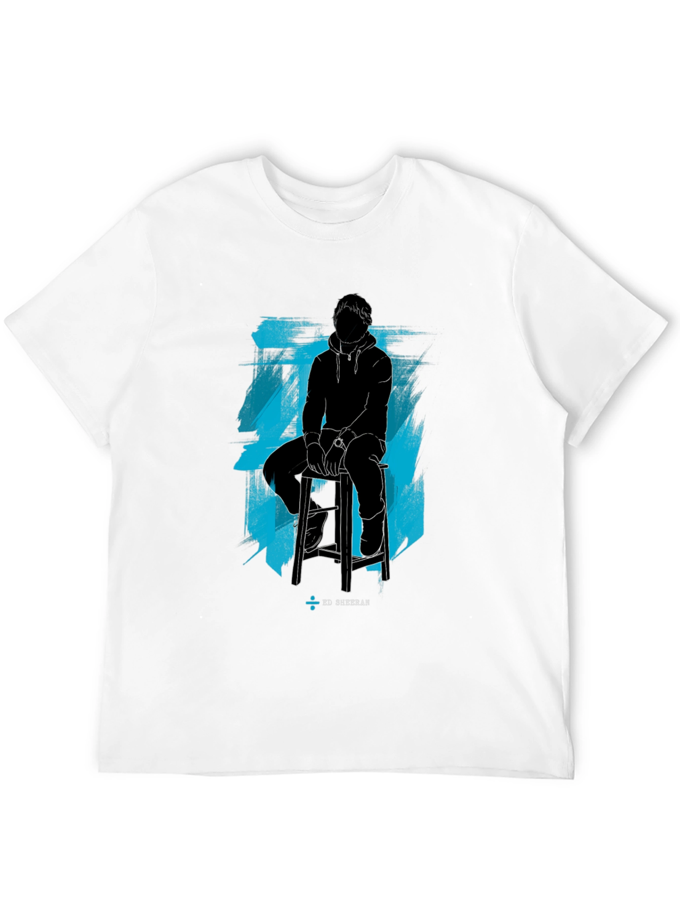 Ed Sheeran Silhouette Graphic Tee - Black