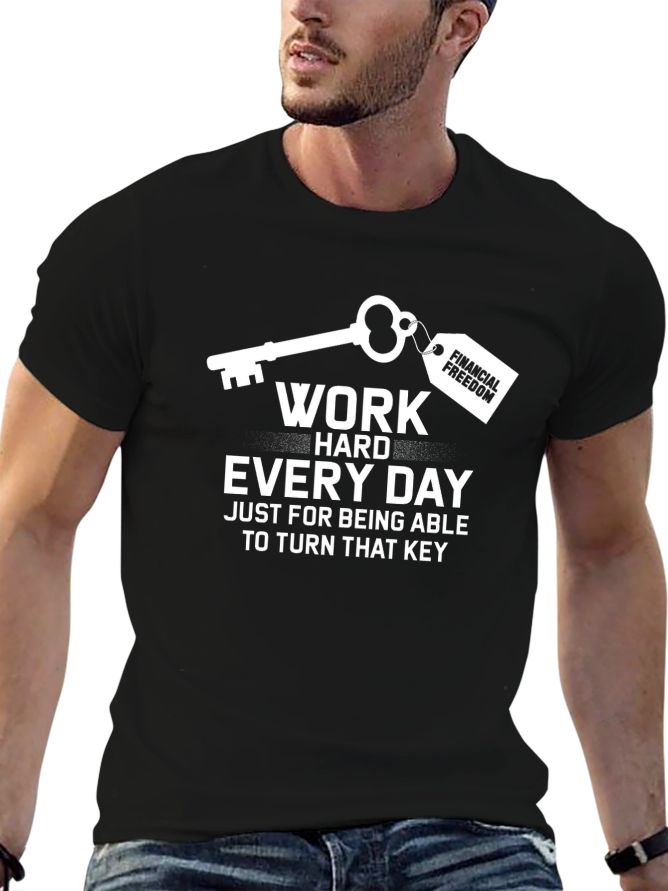Work Hard for Financial Freedom T-Shirt