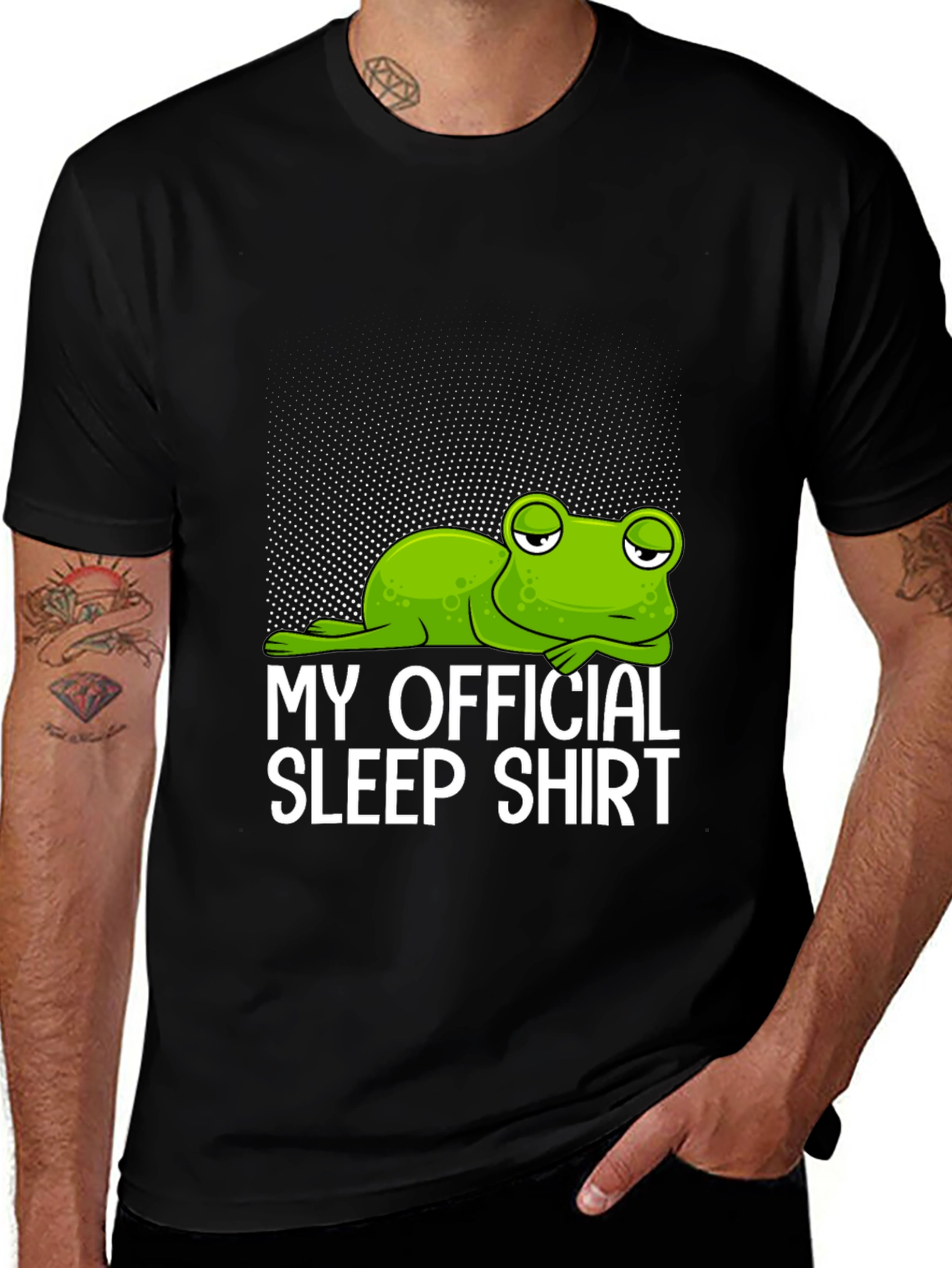 Funny Frog Sleep Shirt - Official Sleep Shirt