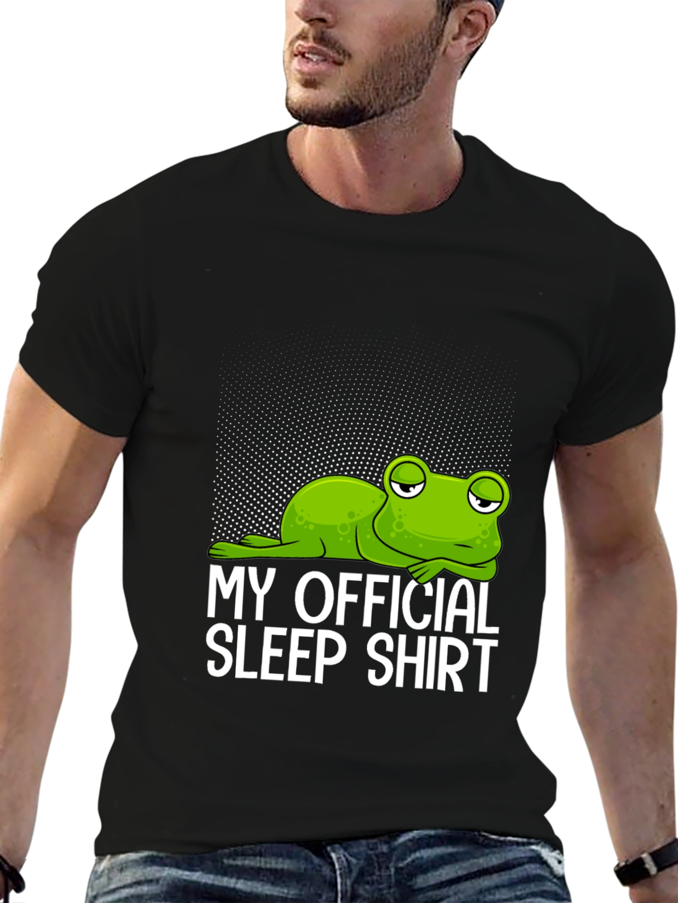 Funny Frog Sleep Shirt - Official Sleep Shirt