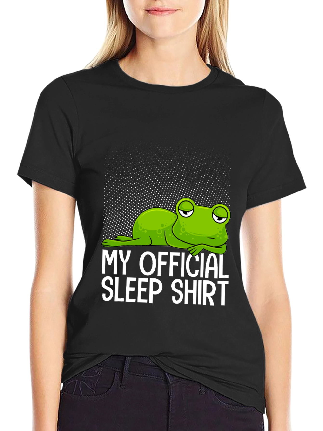 Funny Frog Sleep Shirt - Official Sleep Shirt