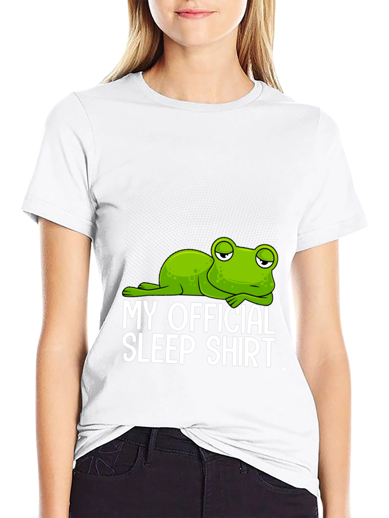 Funny Frog Sleep Shirt - Official Sleep Shirt