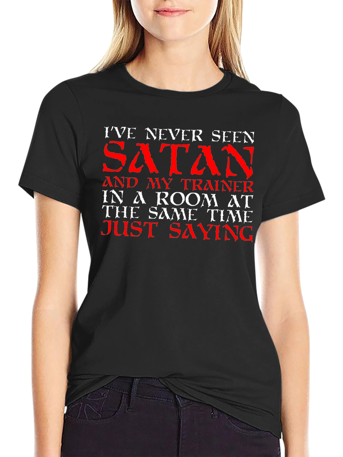 Satan Trainer Funny T-Shirt