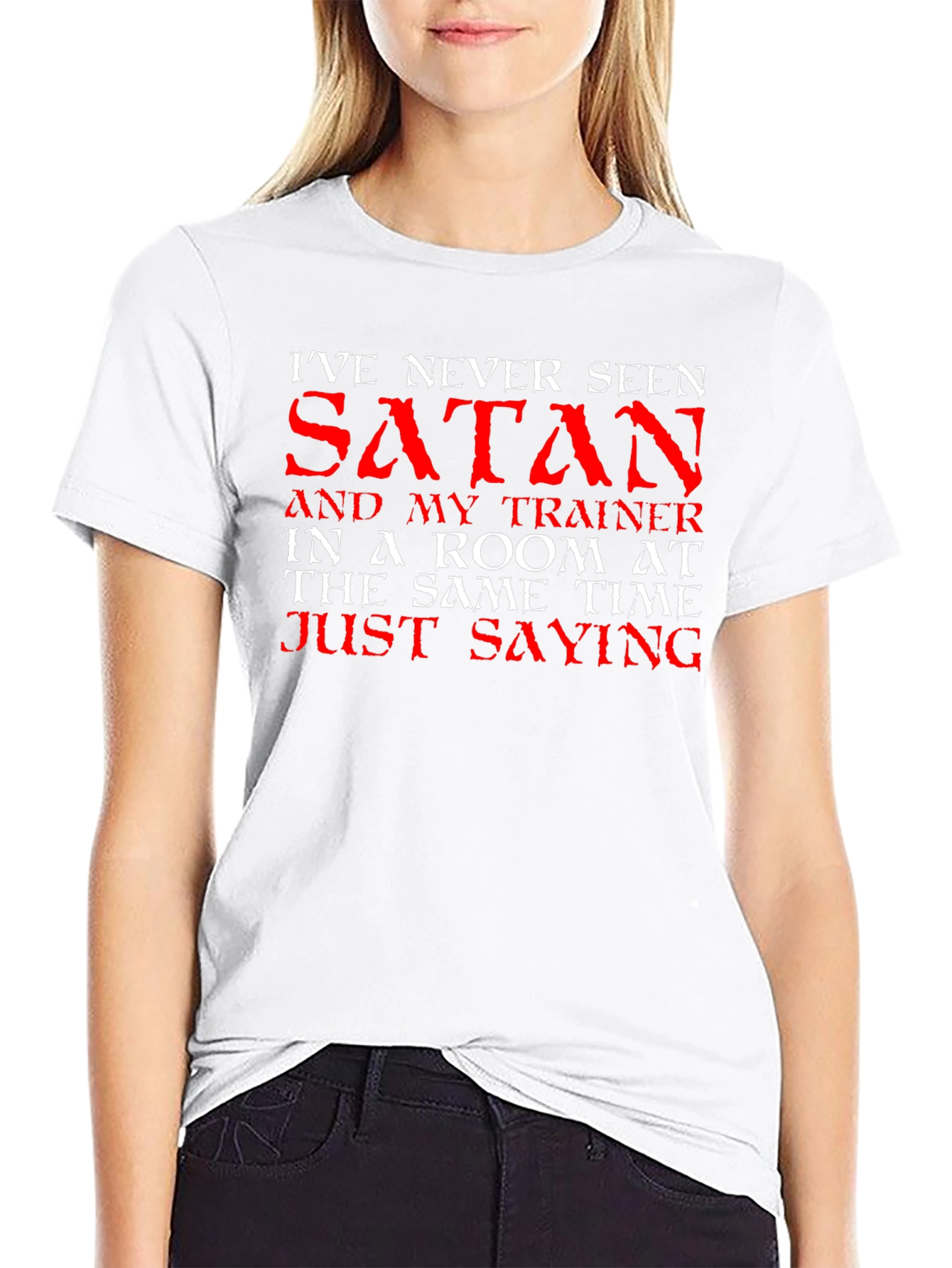 Satan Trainer Funny T-Shirt