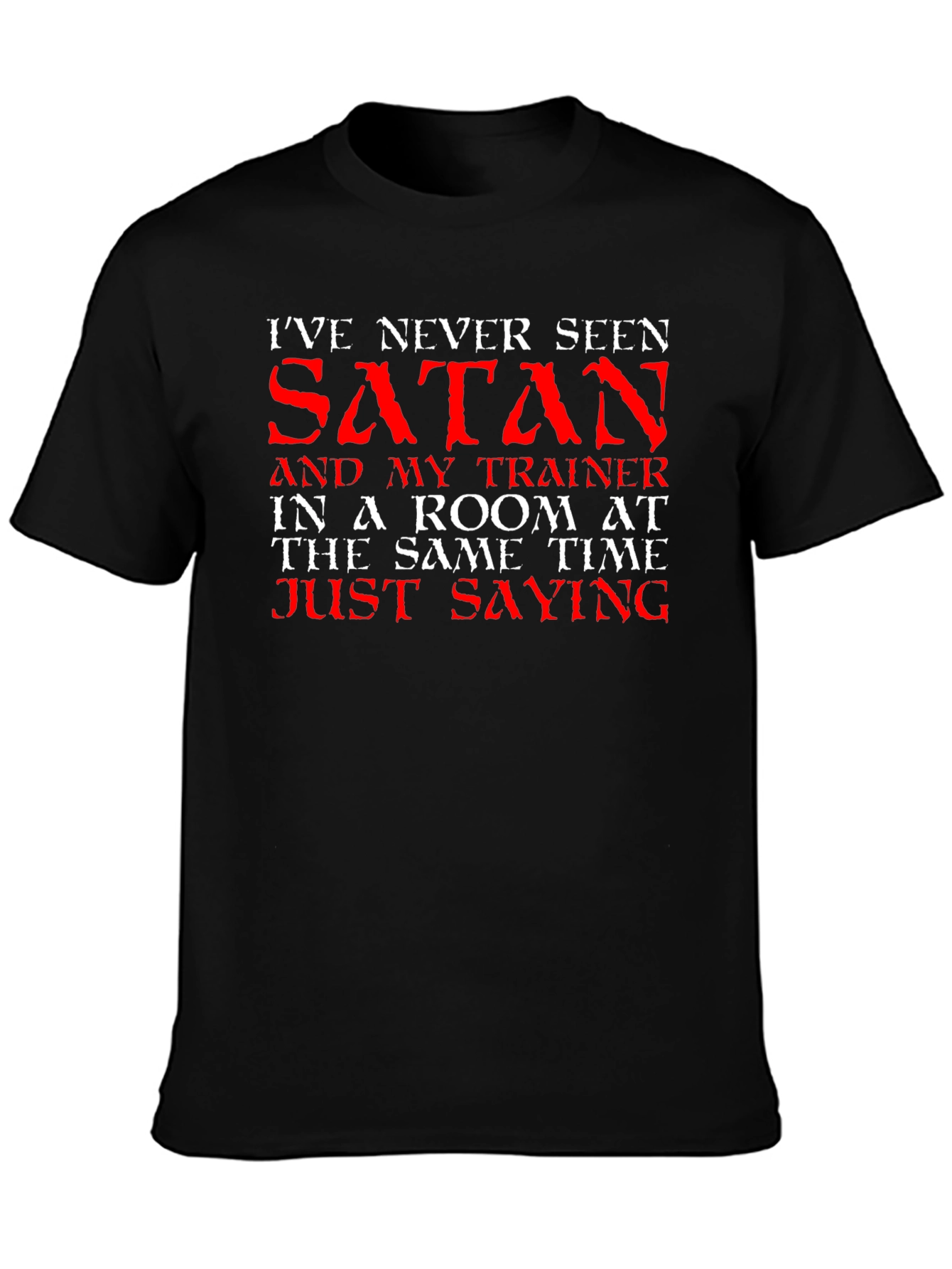 Satan Trainer Funny T-Shirt
