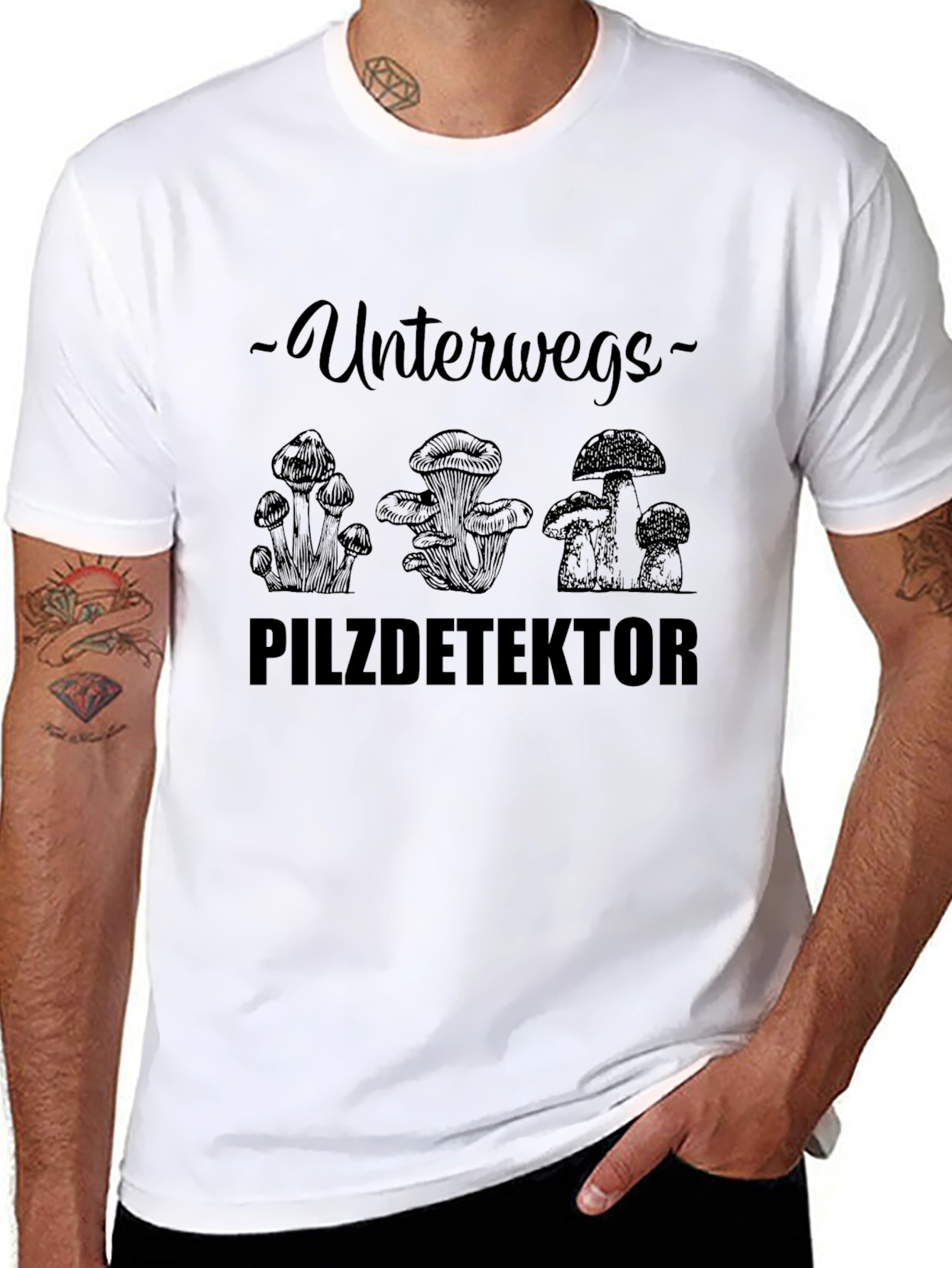 Mushroom Hunter T-Shirt - Pilzdetektor