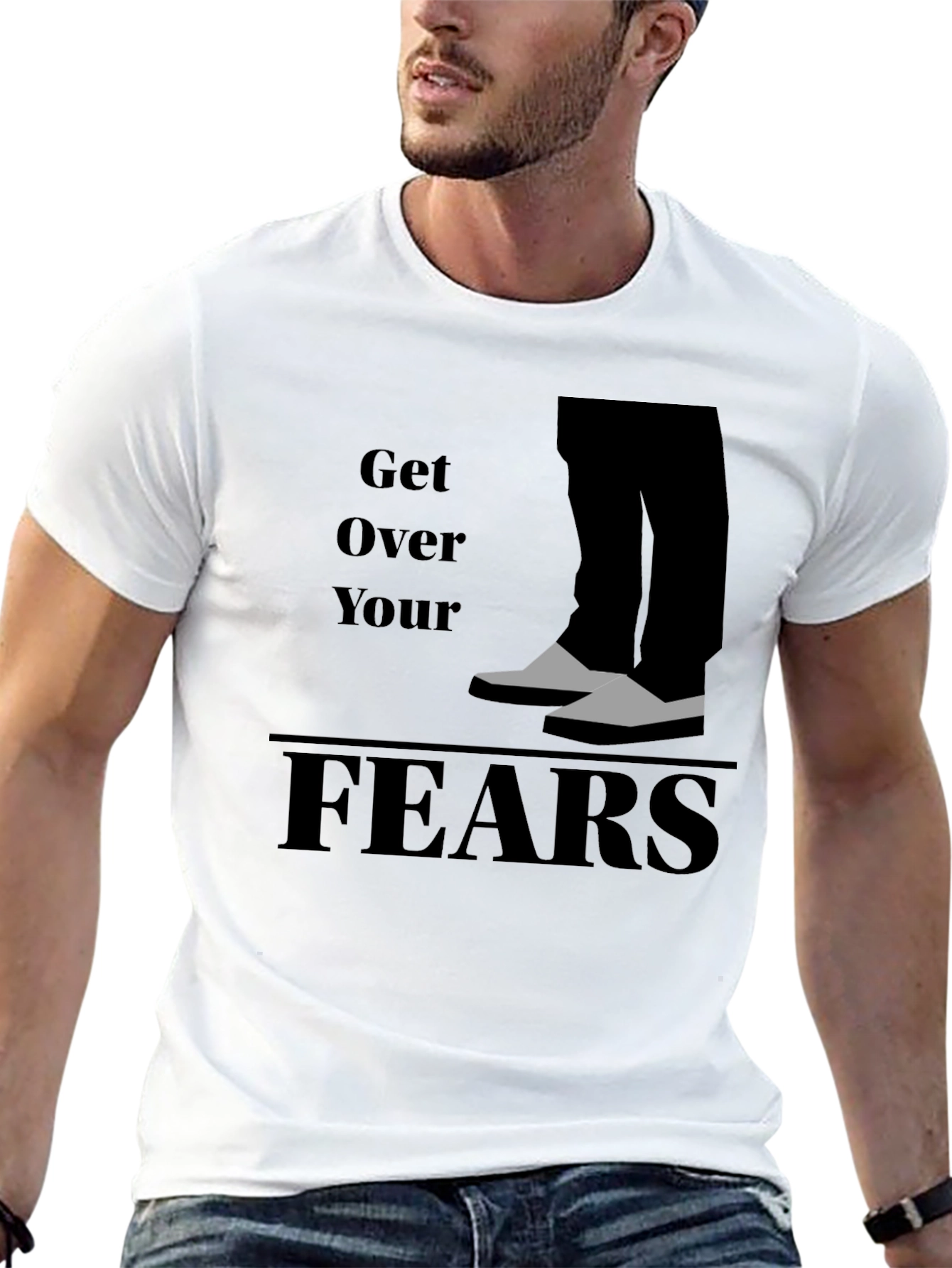 Get Over Your Fears Graphic Tee
