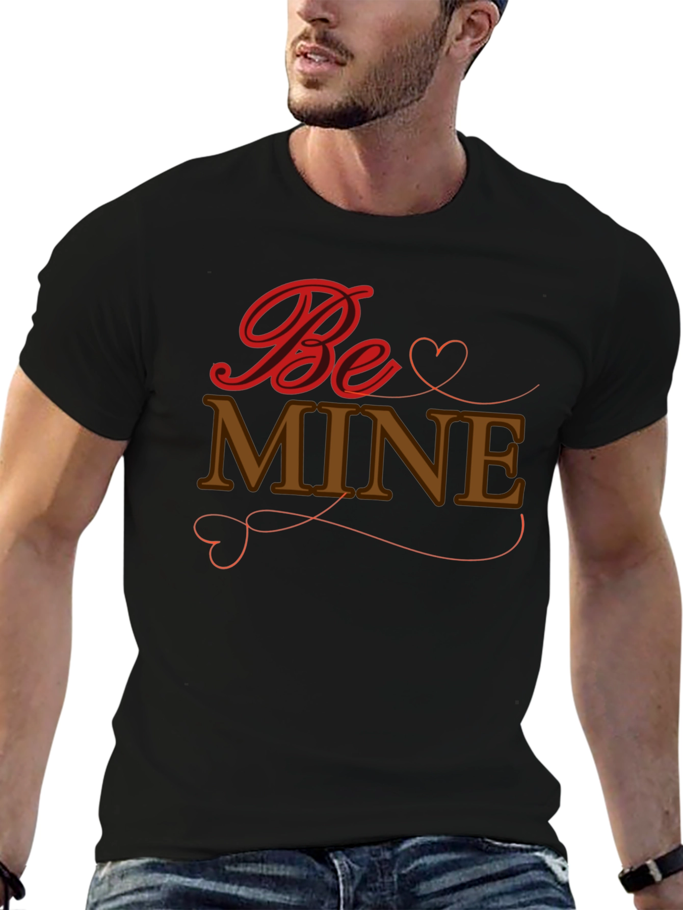 Be Mine Valentines Day Graphic Tee