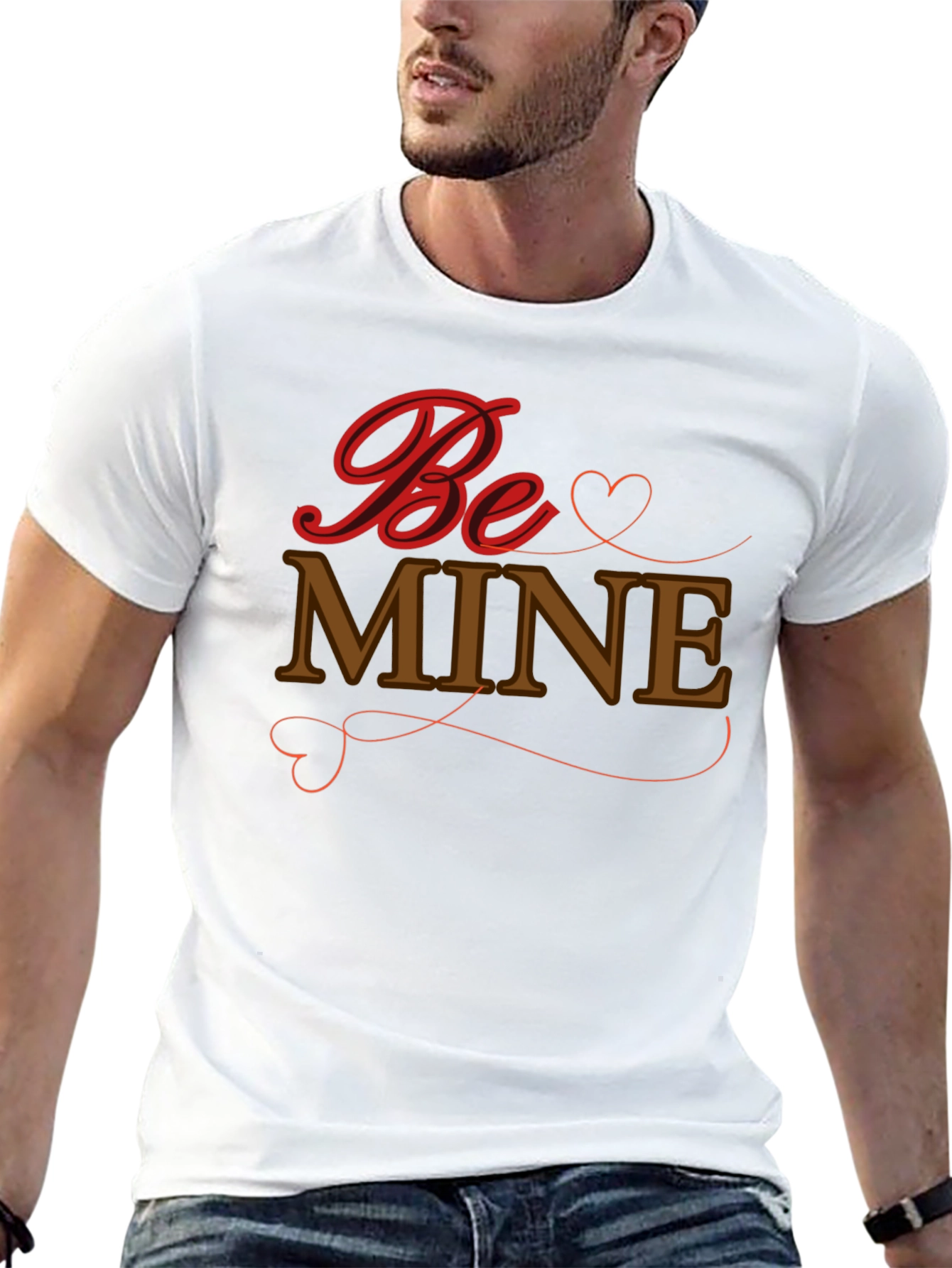 Be Mine Valentines Day Graphic Tee