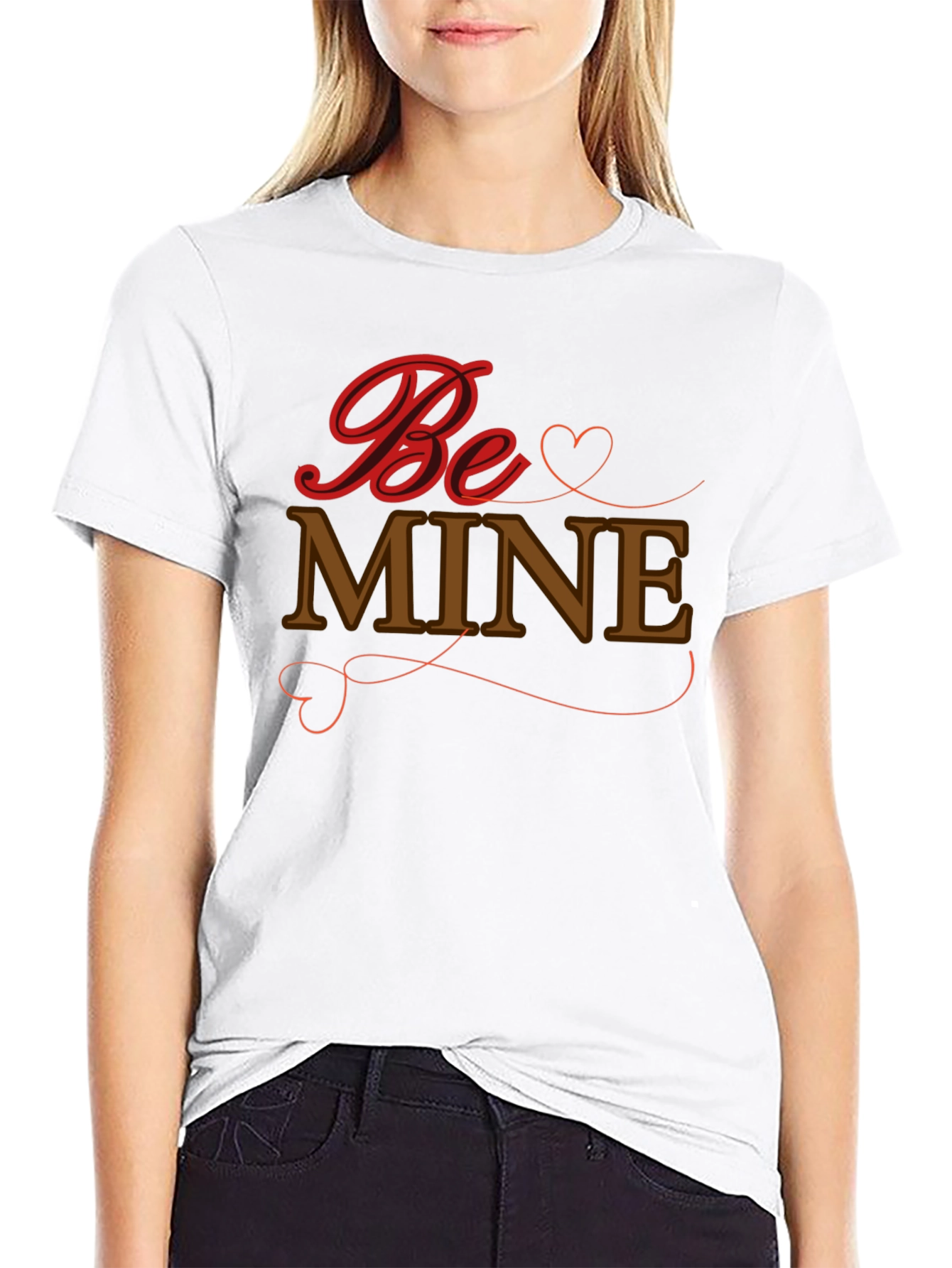 Be Mine Valentines Day Graphic Tee