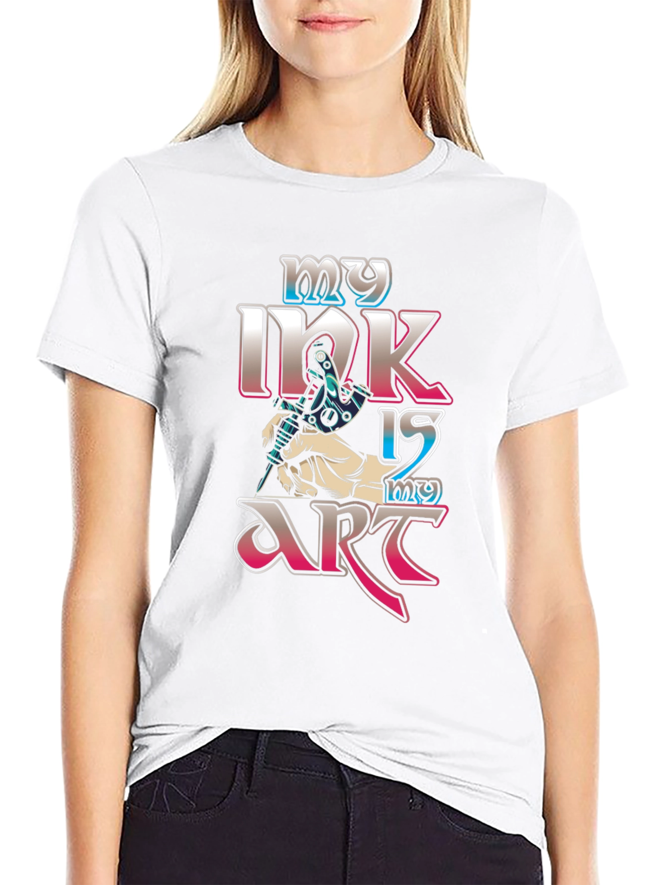My Ink Is My Art Tattoo Graphic T-Shirt