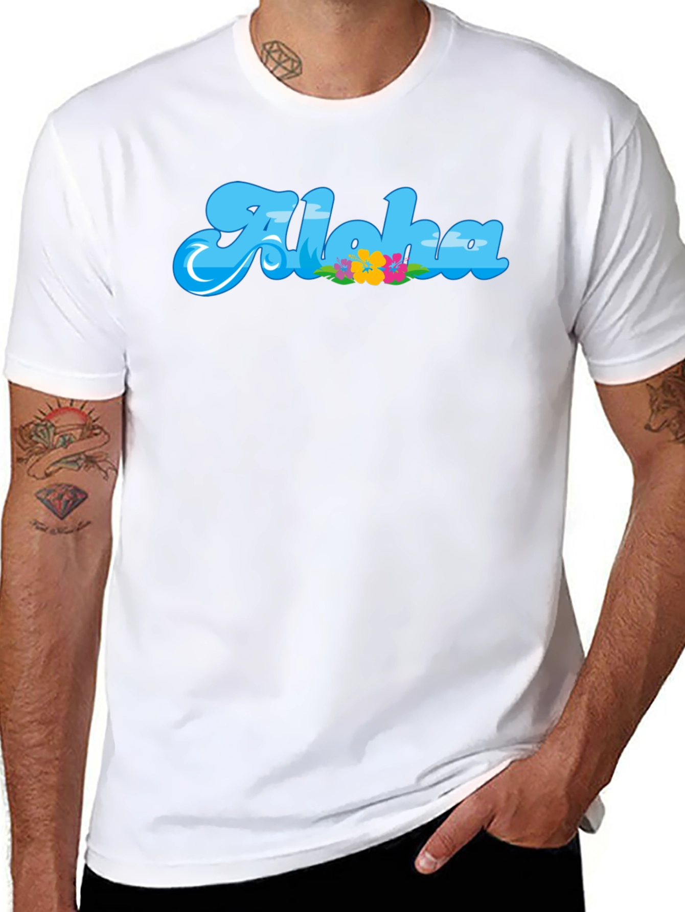 Aloha Graphic Tee - Island Style T-Shirt