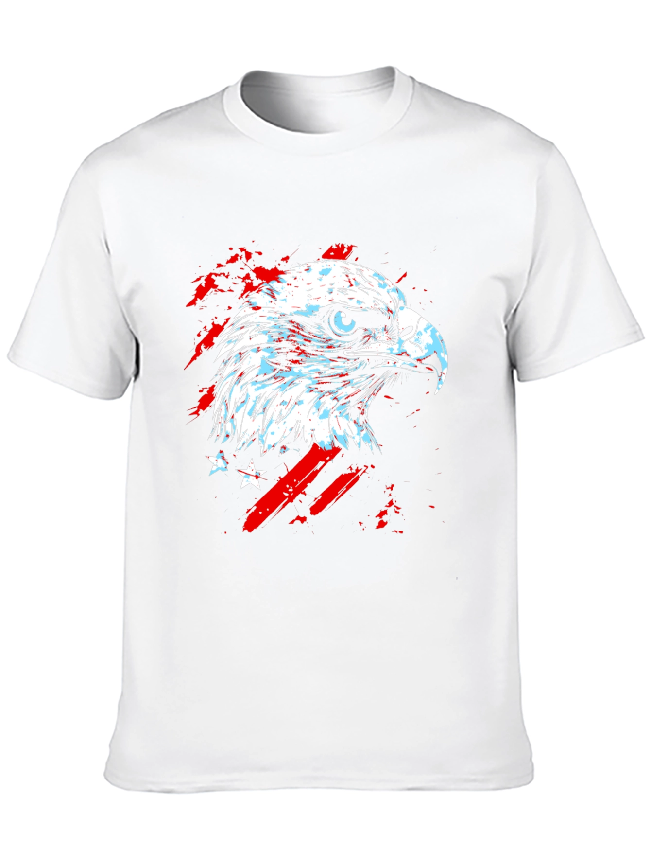 American Eagle Graphic Print Black T-Shirt