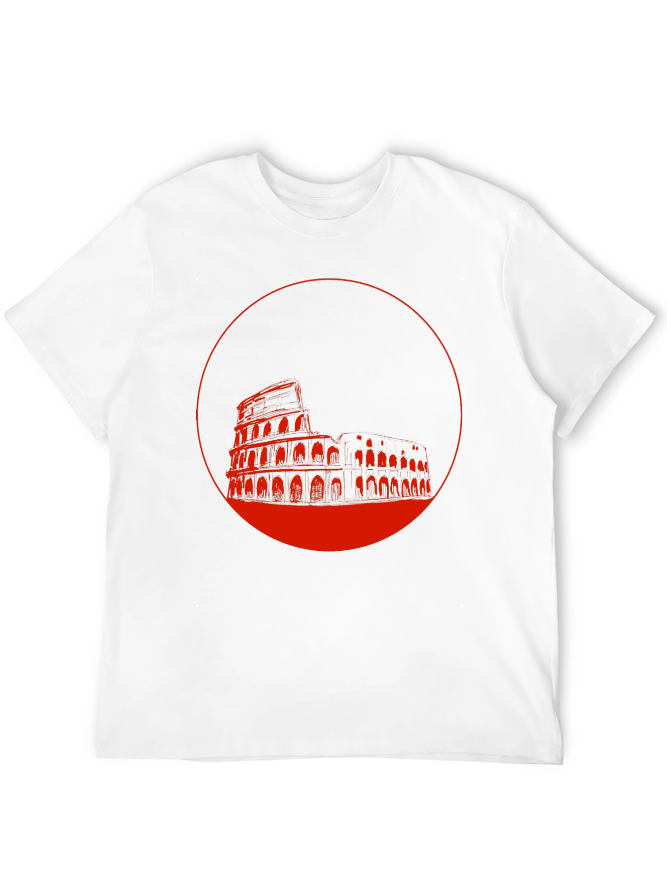 Colosseum Graphic Tee - Stylish Black T-Shirt