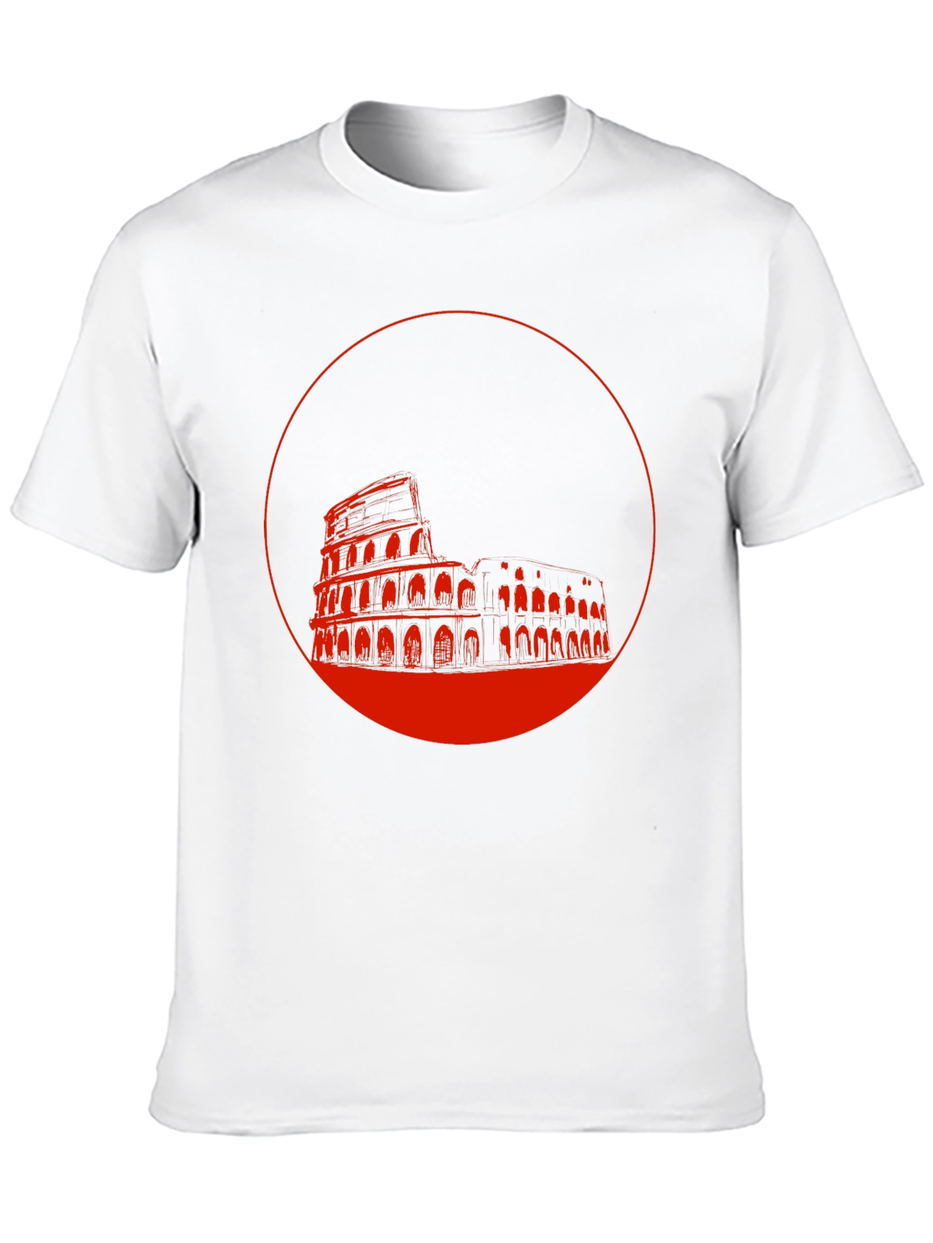 Colosseum Graphic Tee - Stylish Black T-Shirt