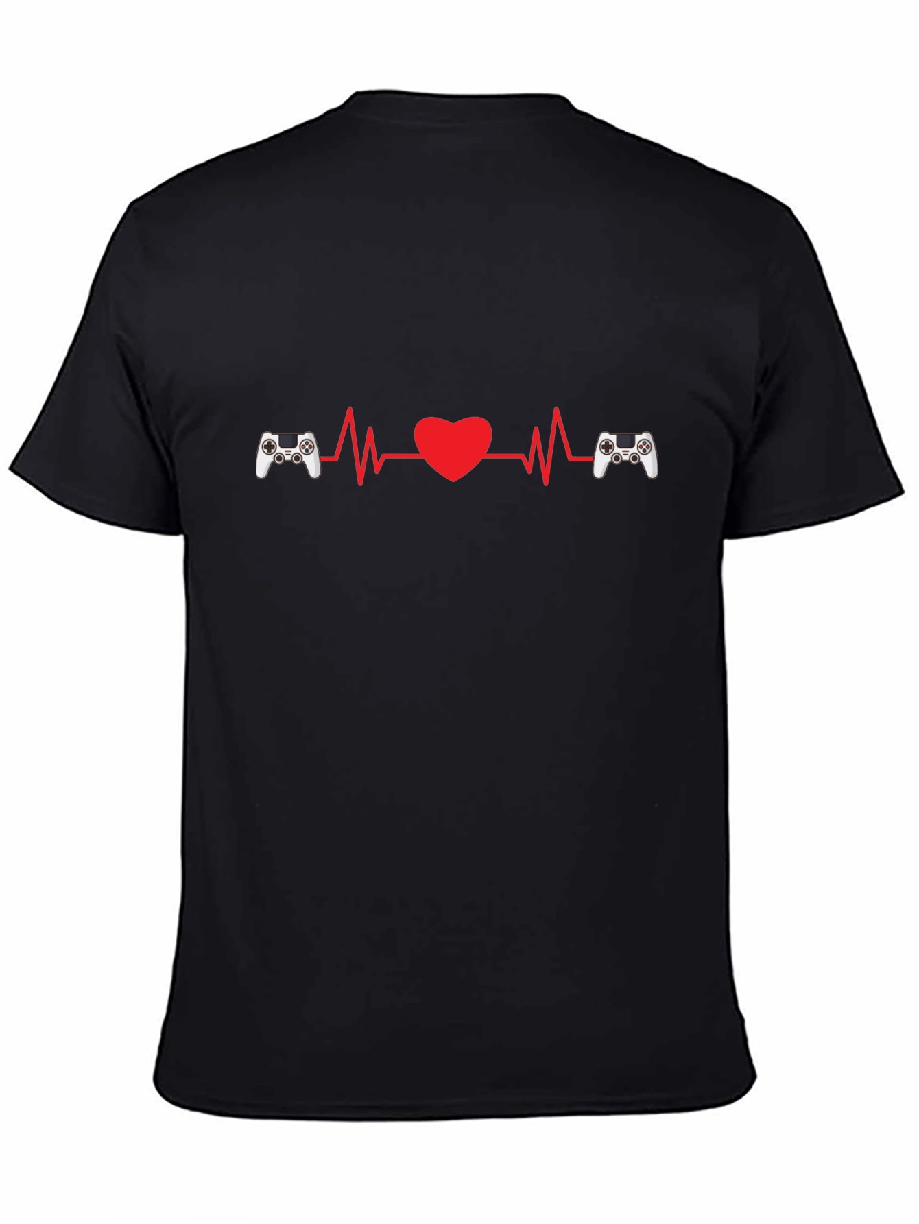 Gamer Heartbeat T-Shirt - Love Gaming Console