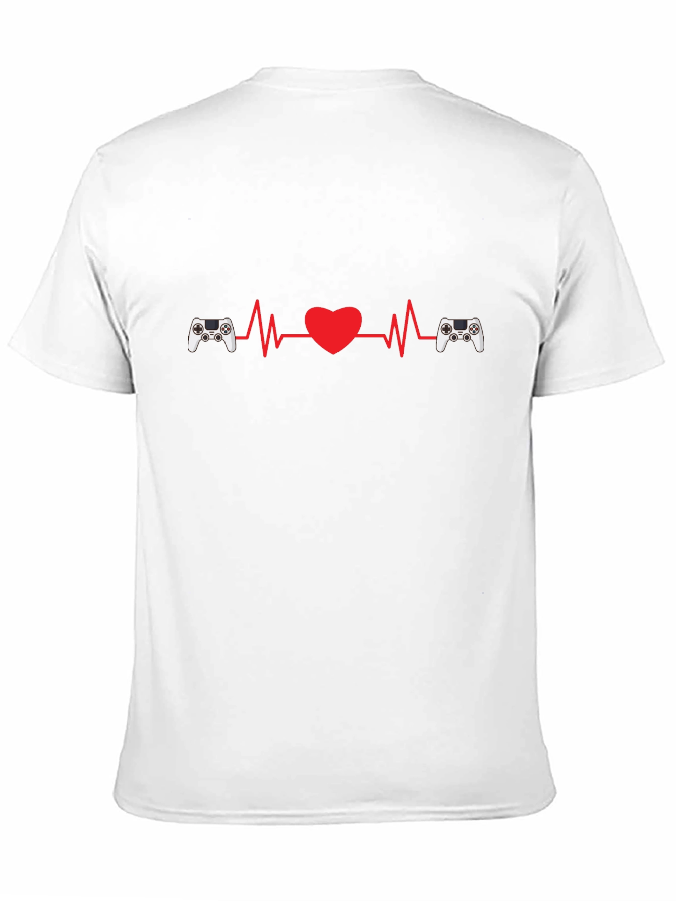 Gamer Heartbeat T-Shirt - Love Gaming Console