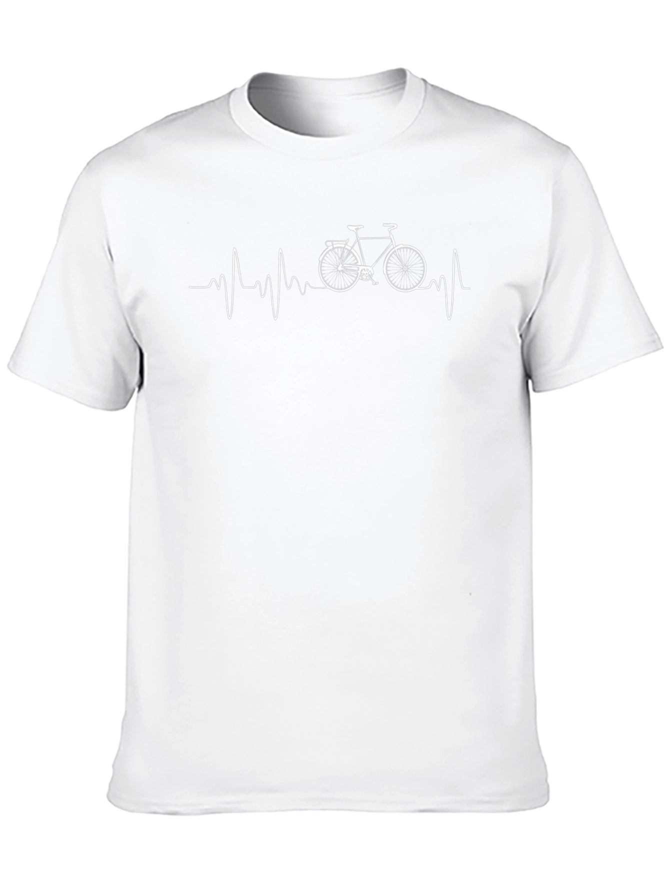 Bike Heartbeat Graphic T-Shirt