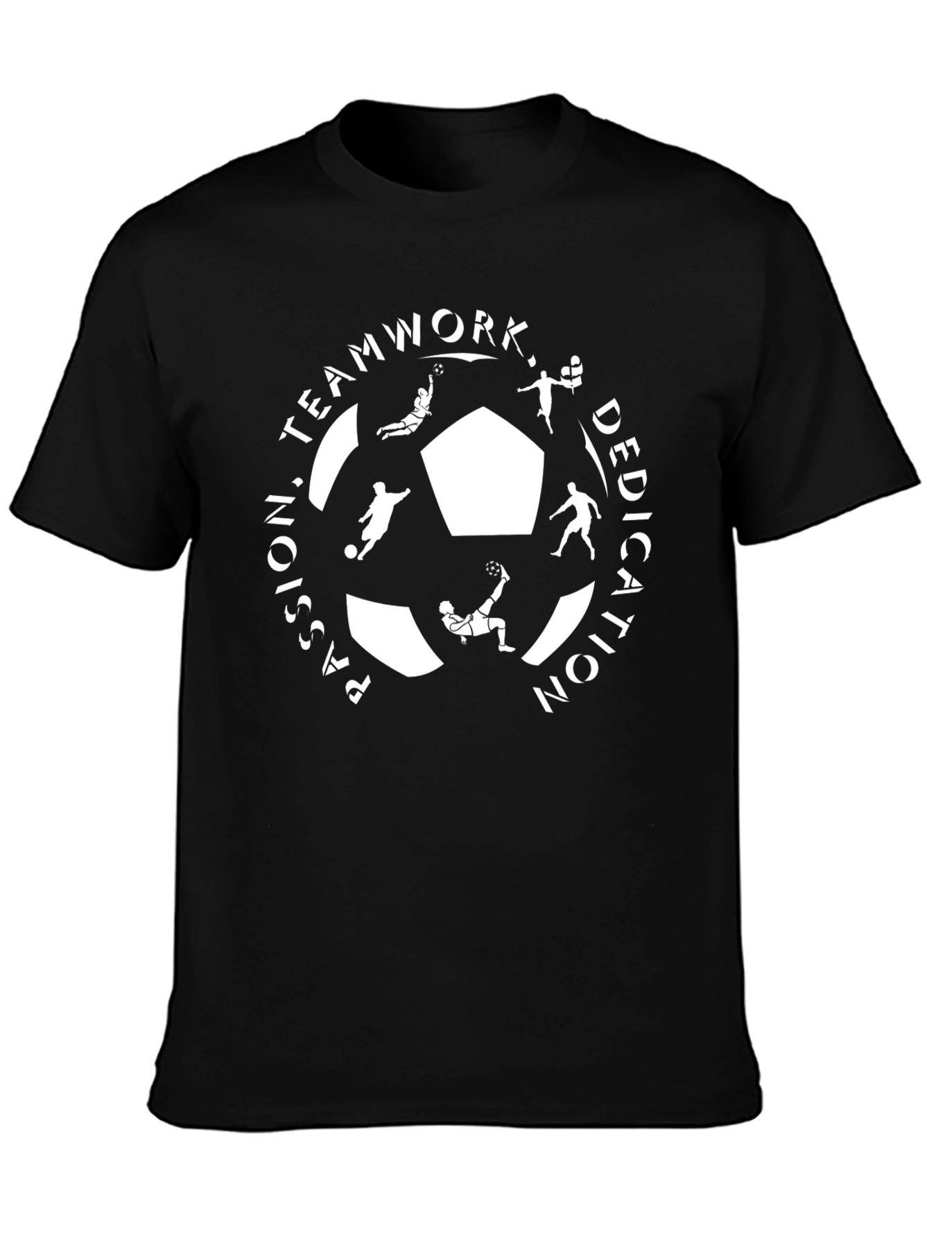 Soccer Passion Teamwork Dedication T-Shirt