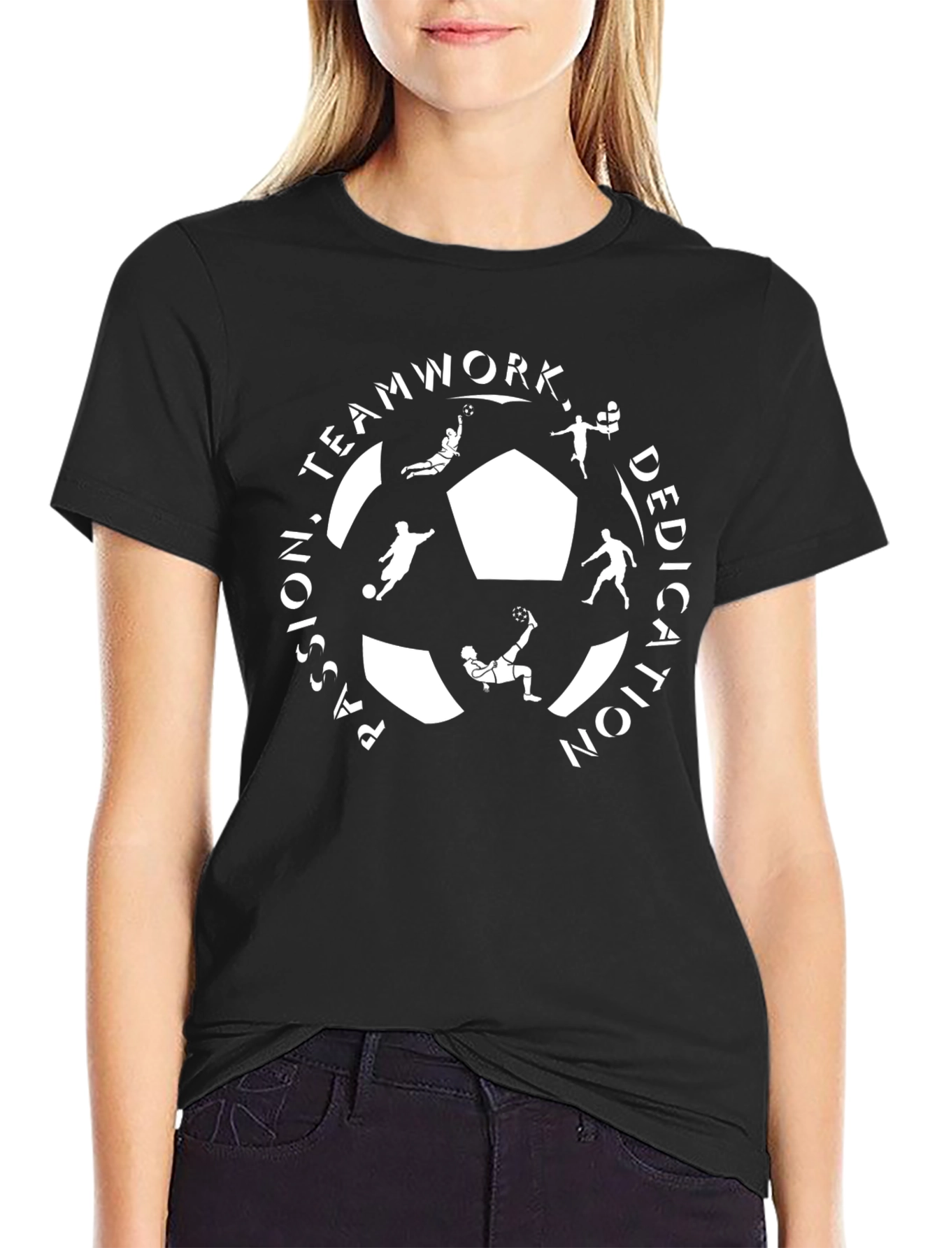 Soccer Passion Teamwork Dedication T-Shirt
