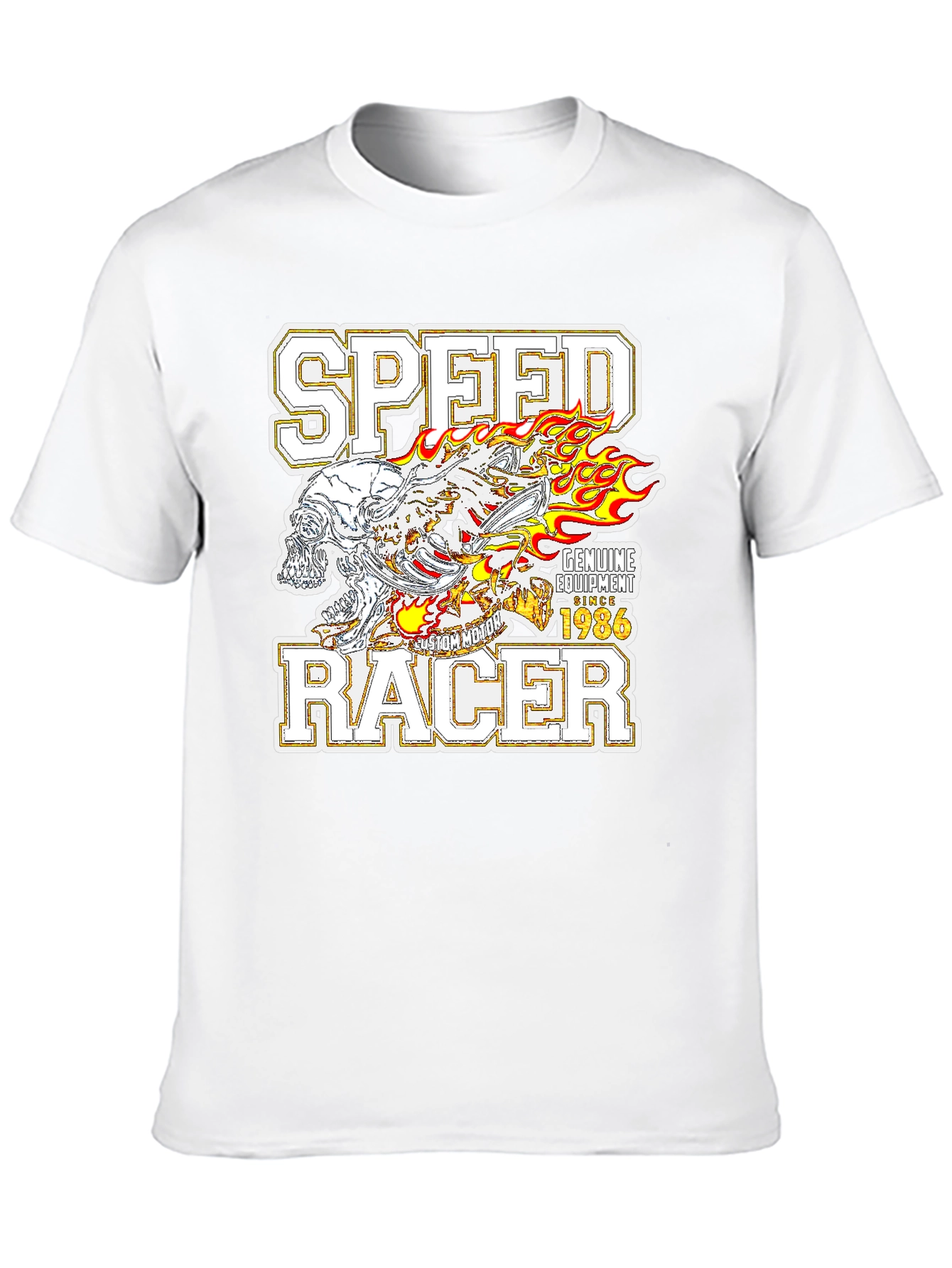 Speed Racer Graphic T-Shirt - Black
