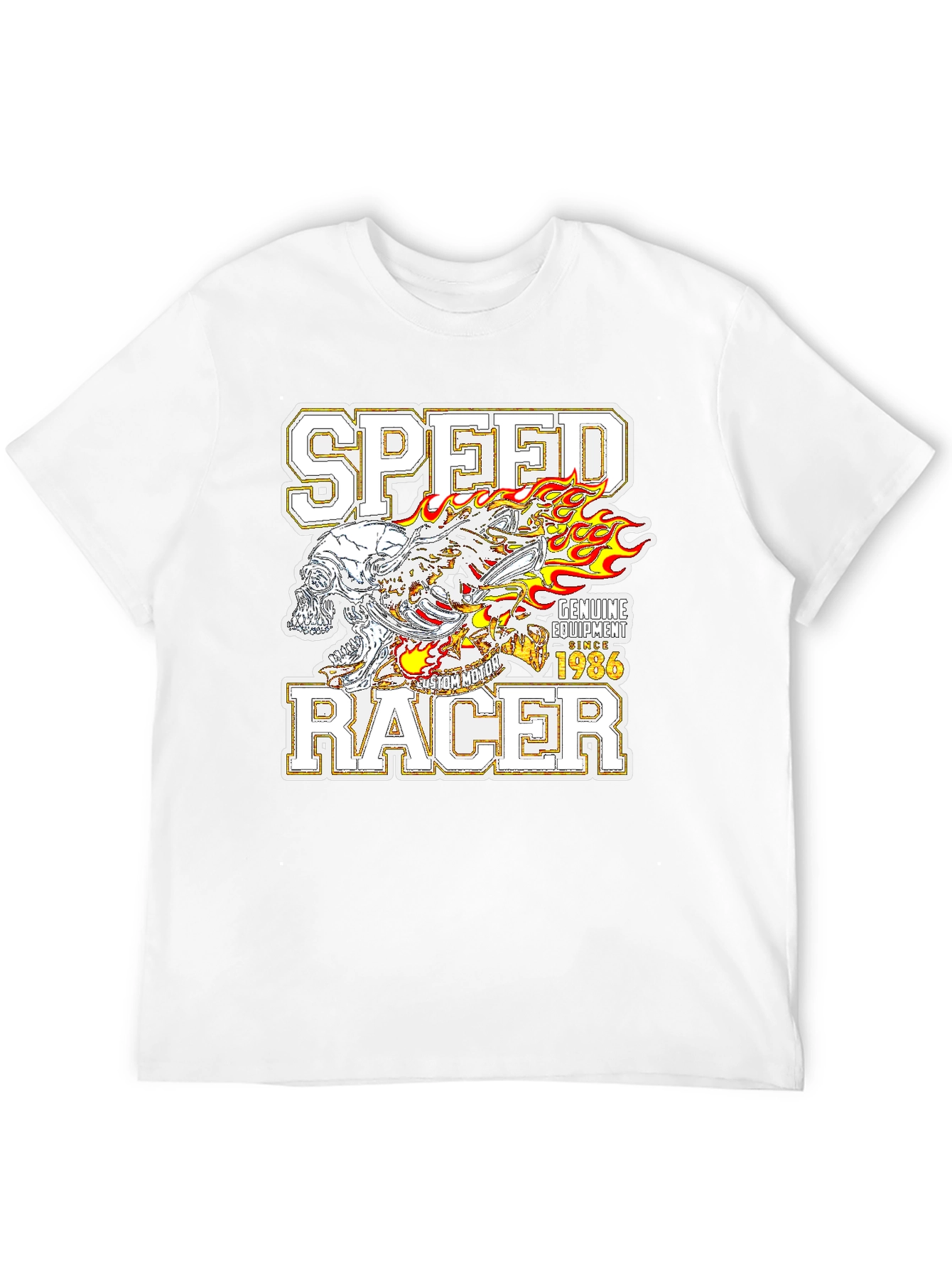 Speed Racer Graphic T-Shirt - Black