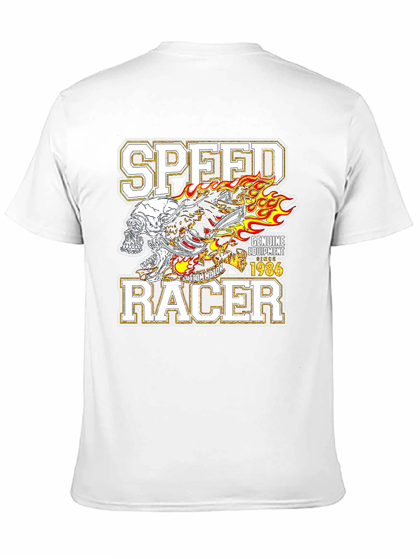 Speed Racer Graphic T-Shirt - Black