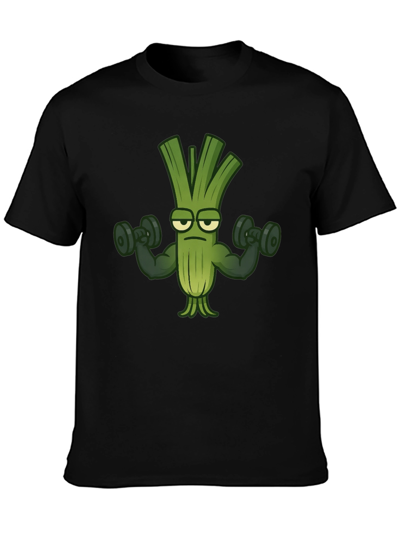 Funny Leek Gym Workout T-Shirt