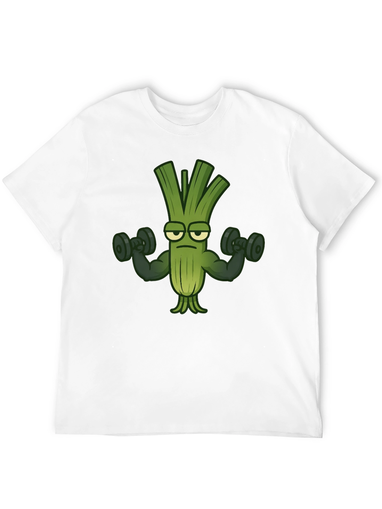 Funny Leek Gym Workout T-Shirt