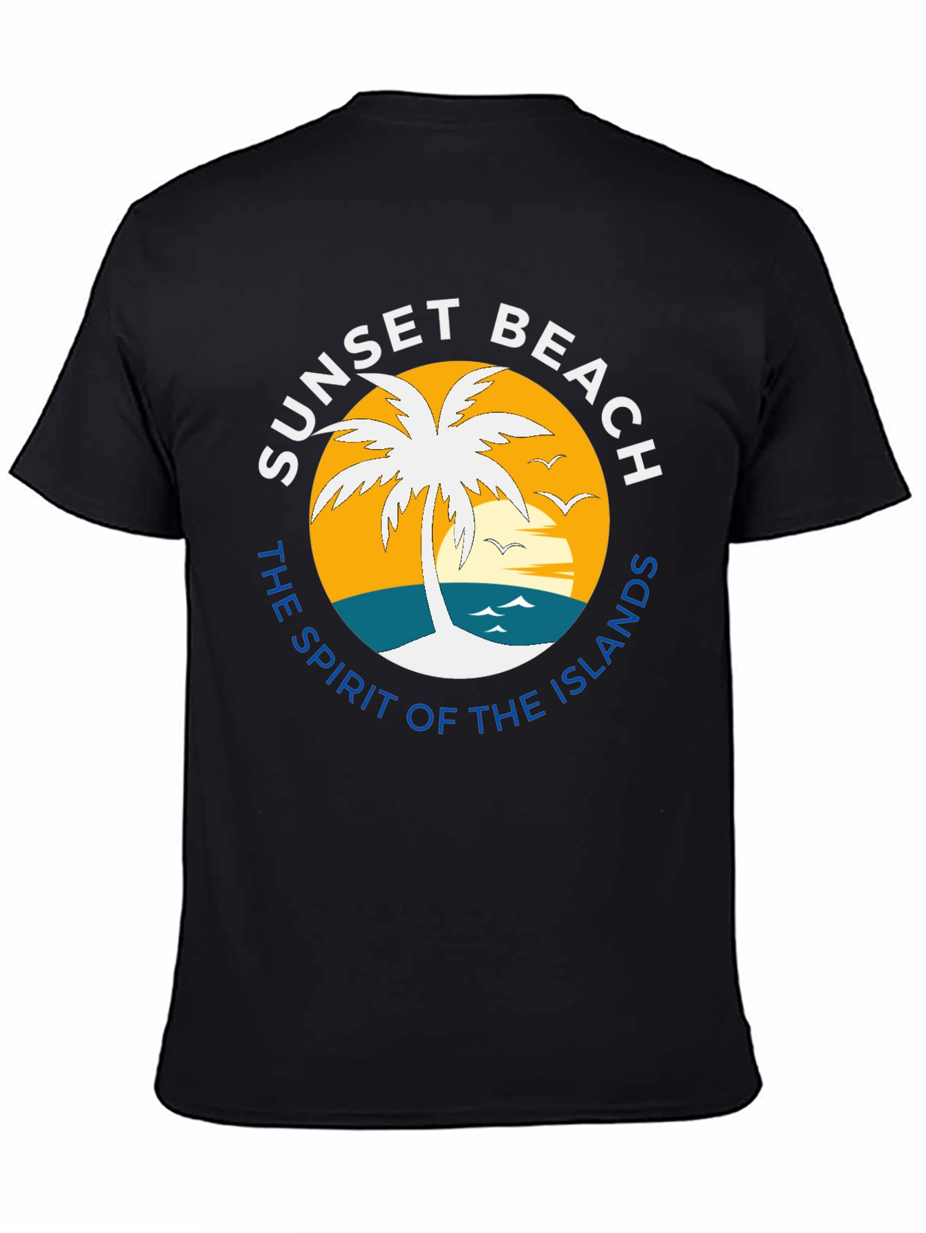 Sunset Beach T-Shirt - Tropical Island Vibes