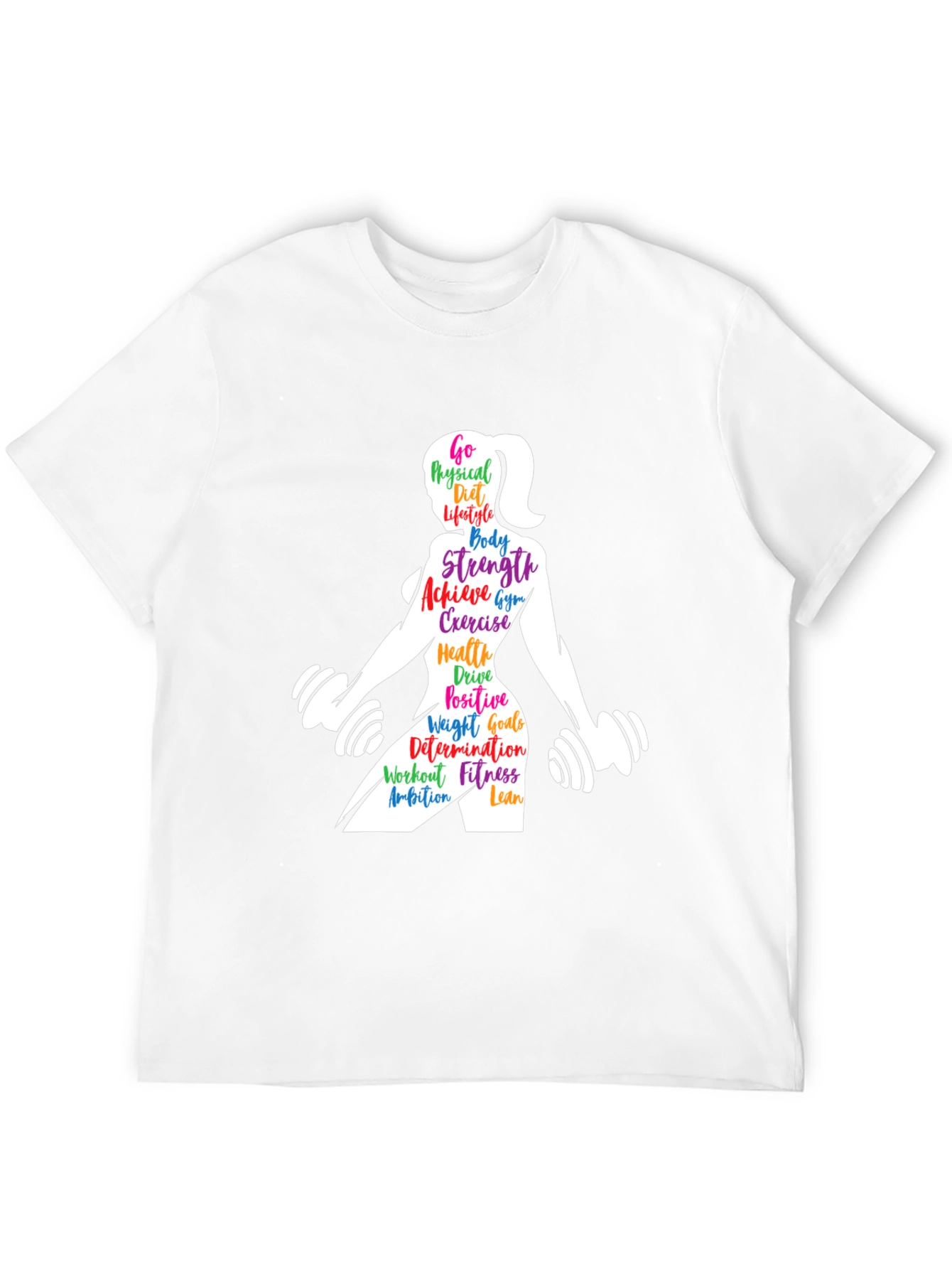 Fitness Motivation Graphic T-Shirt