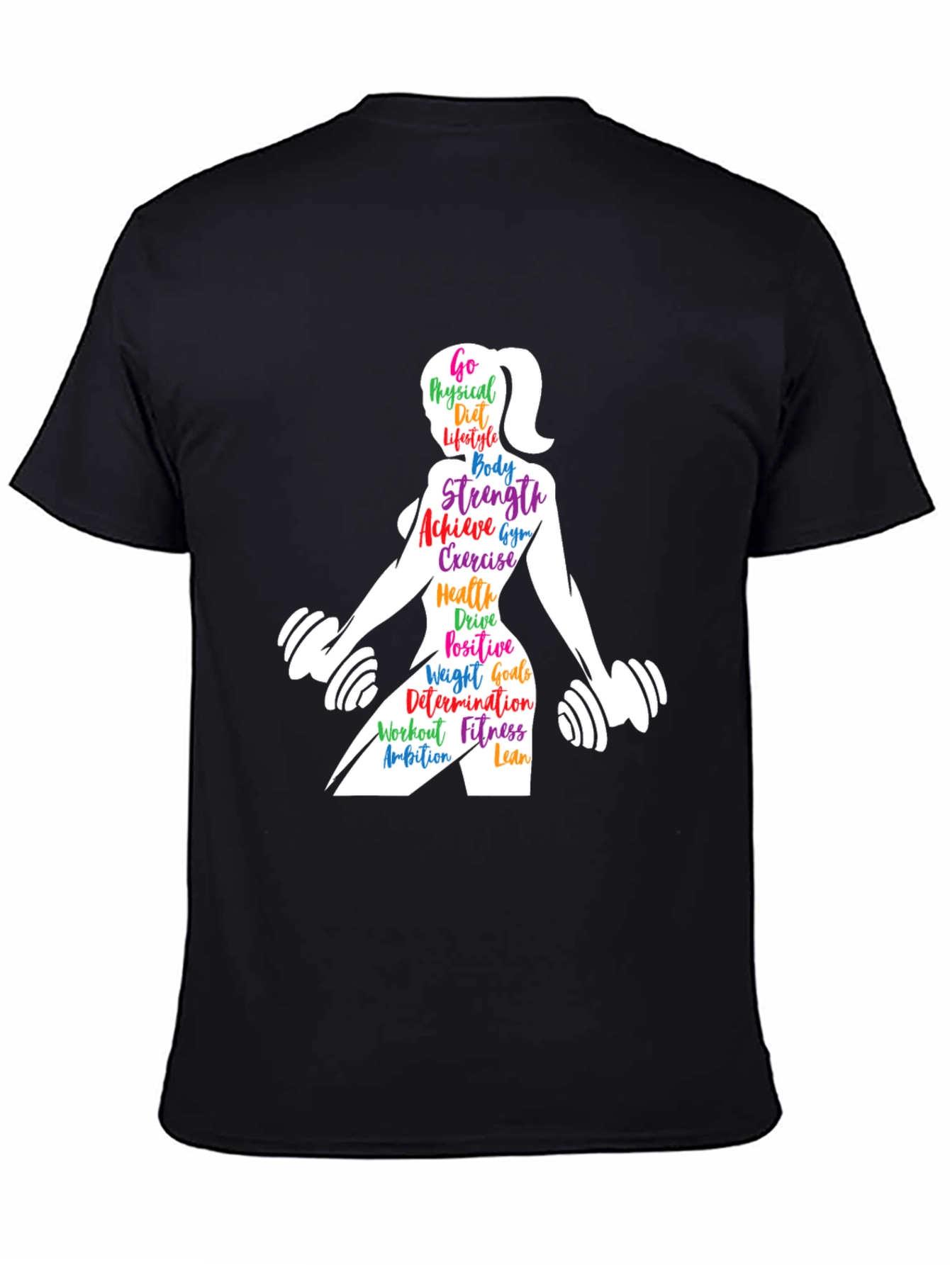 Fitness Motivation Graphic T-Shirt