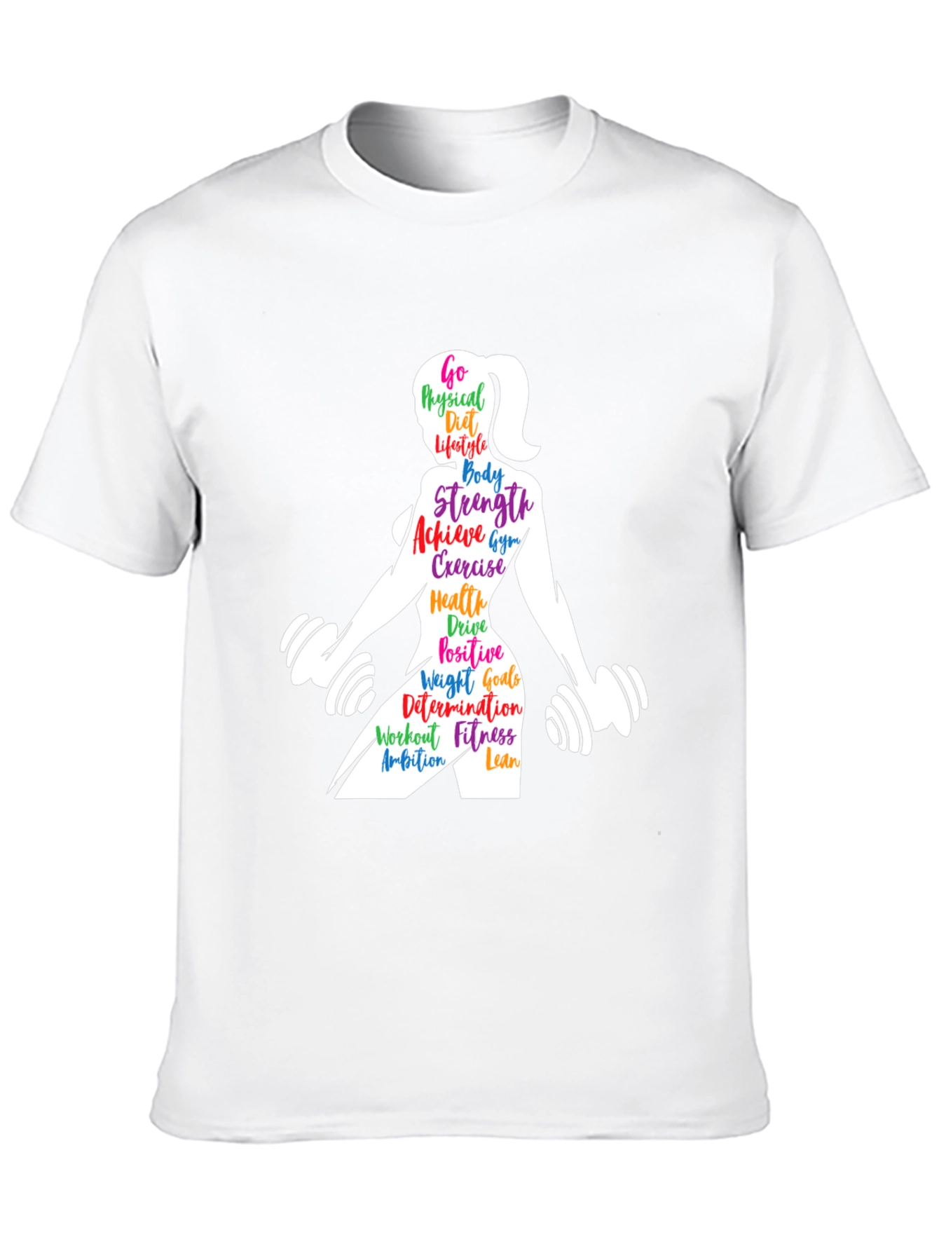 Fitness Motivation Graphic T-Shirt