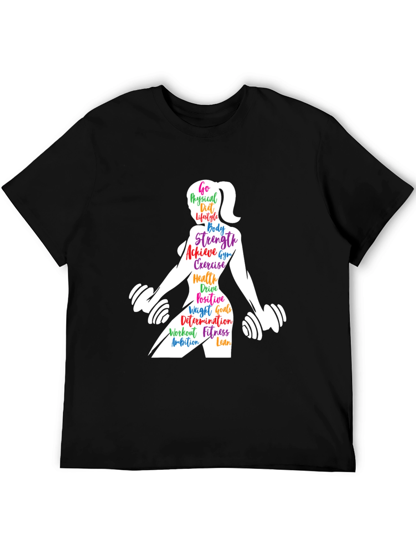 Fitness Motivation Graphic T-Shirt
