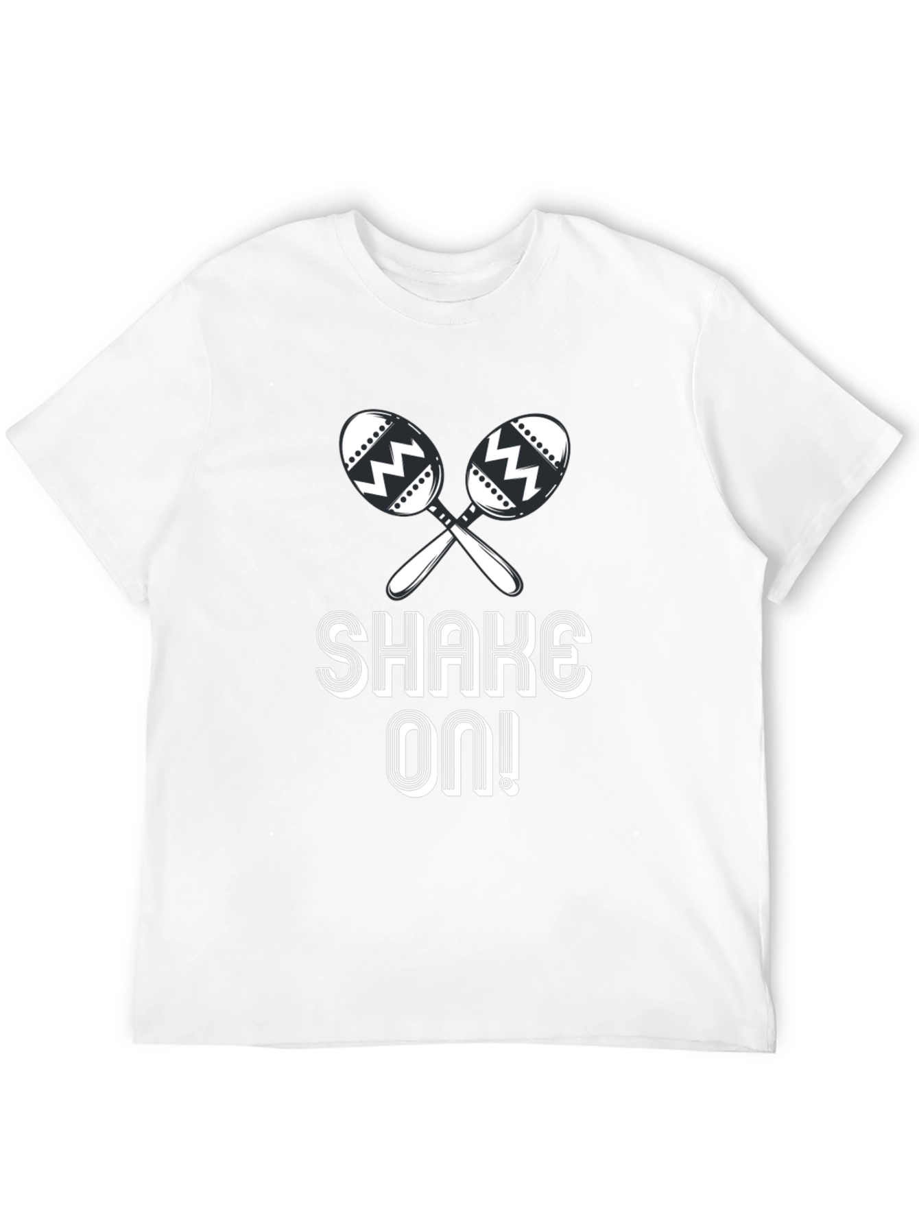 Shake On! Maracas Graphic T-Shirt - Black