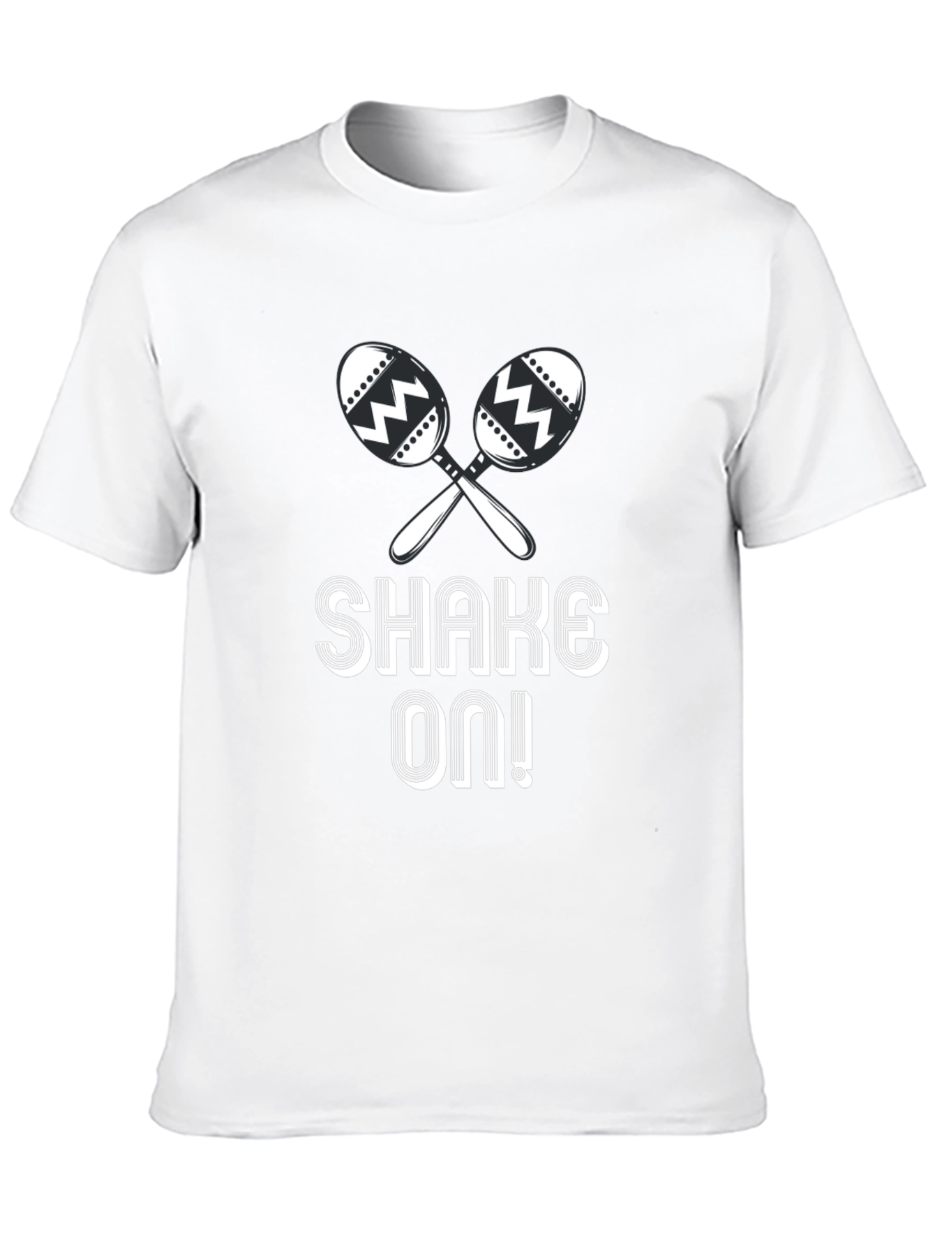 Shake On! Maracas Graphic T-Shirt - Black