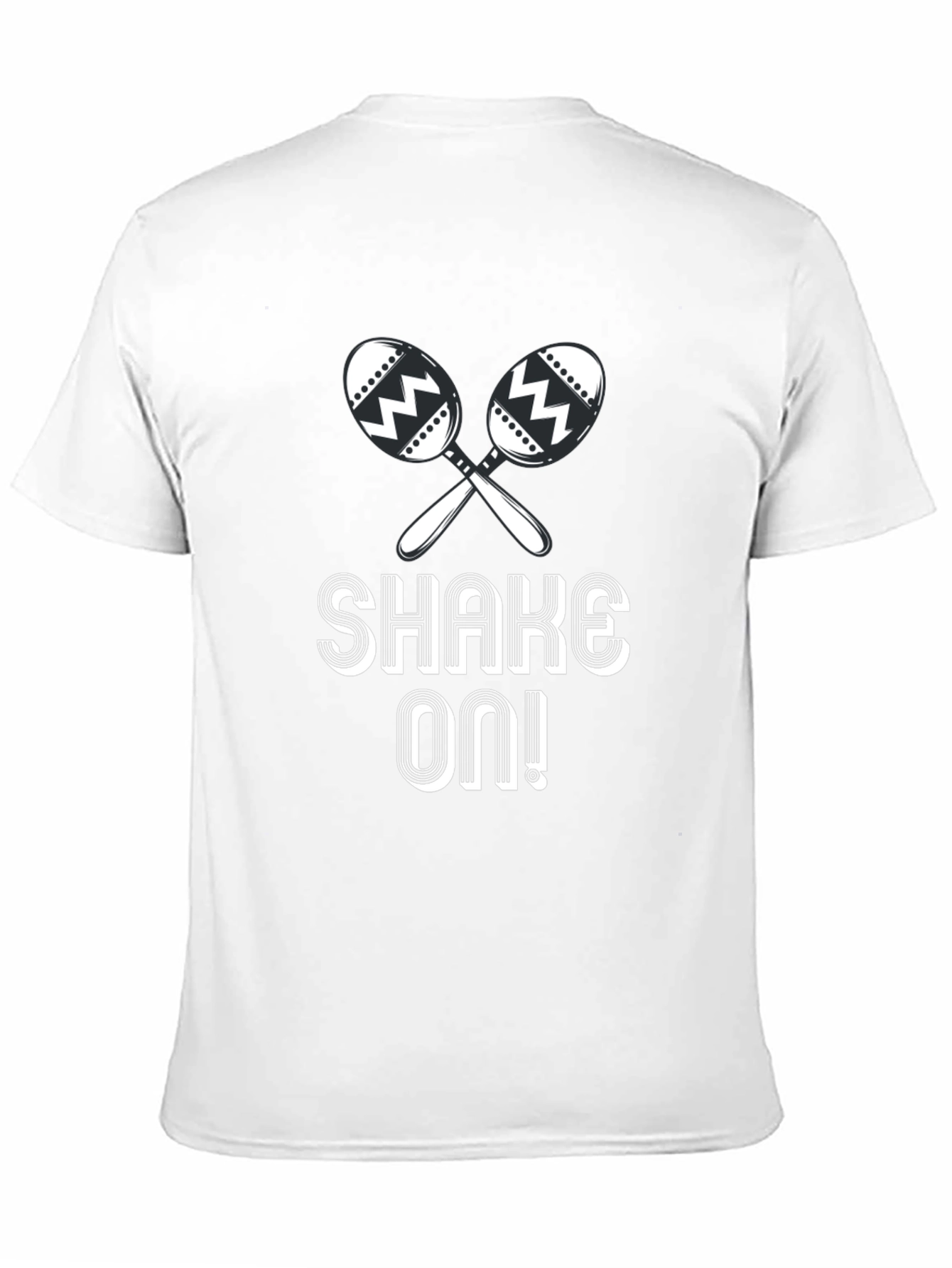 Shake On! Maracas Graphic T-Shirt - Black