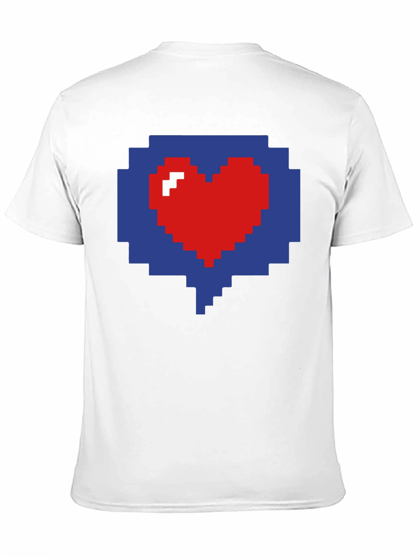 Pixel Heart Graphic Tee - Gamer Style