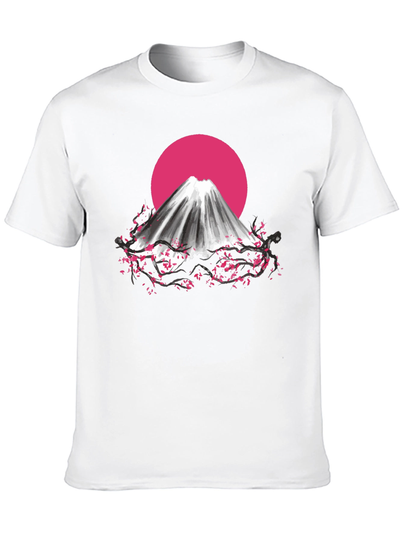Mount Fuji Cherry Blossom T-Shirt