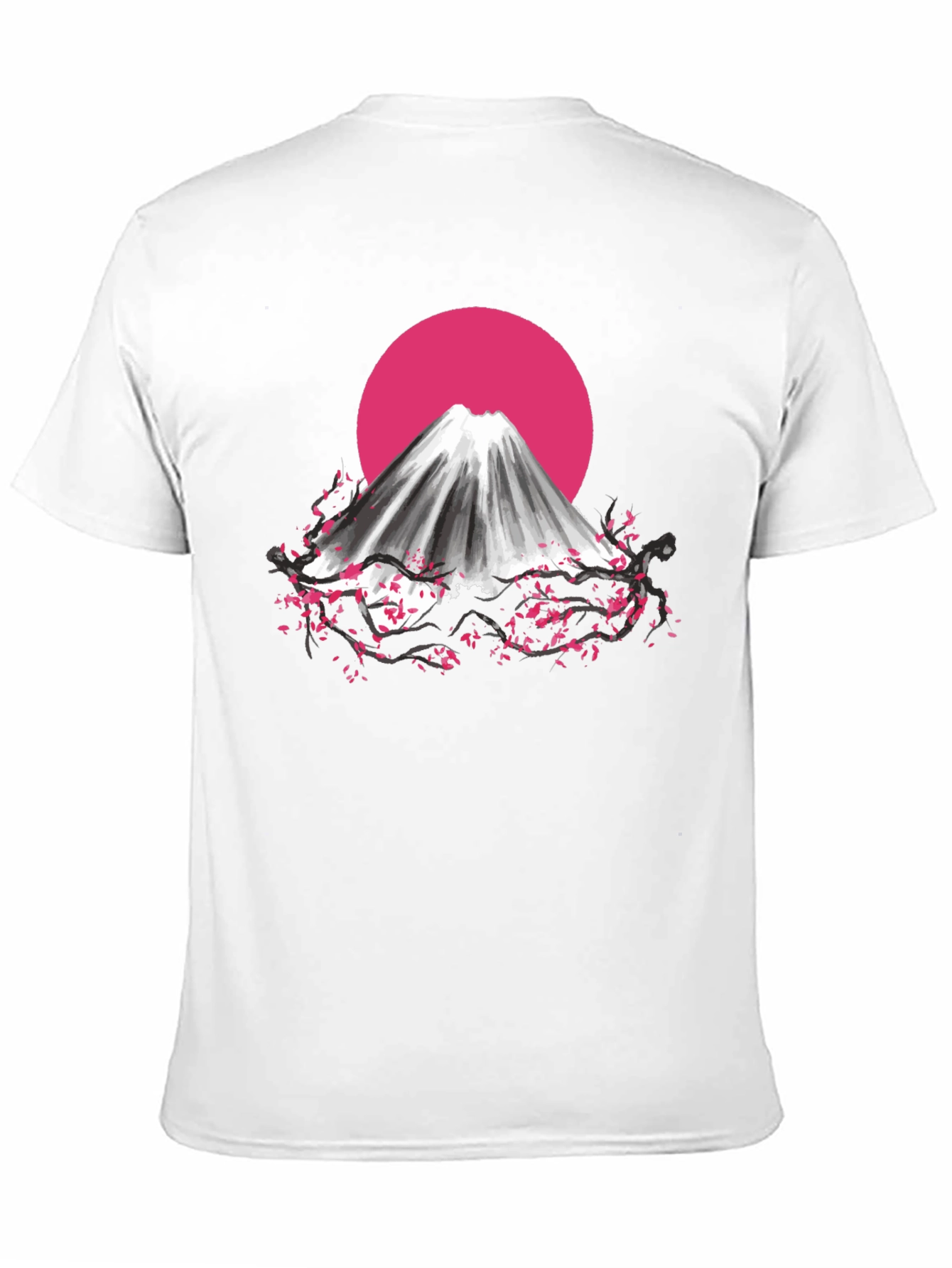 Mount Fuji Cherry Blossom T-Shirt
