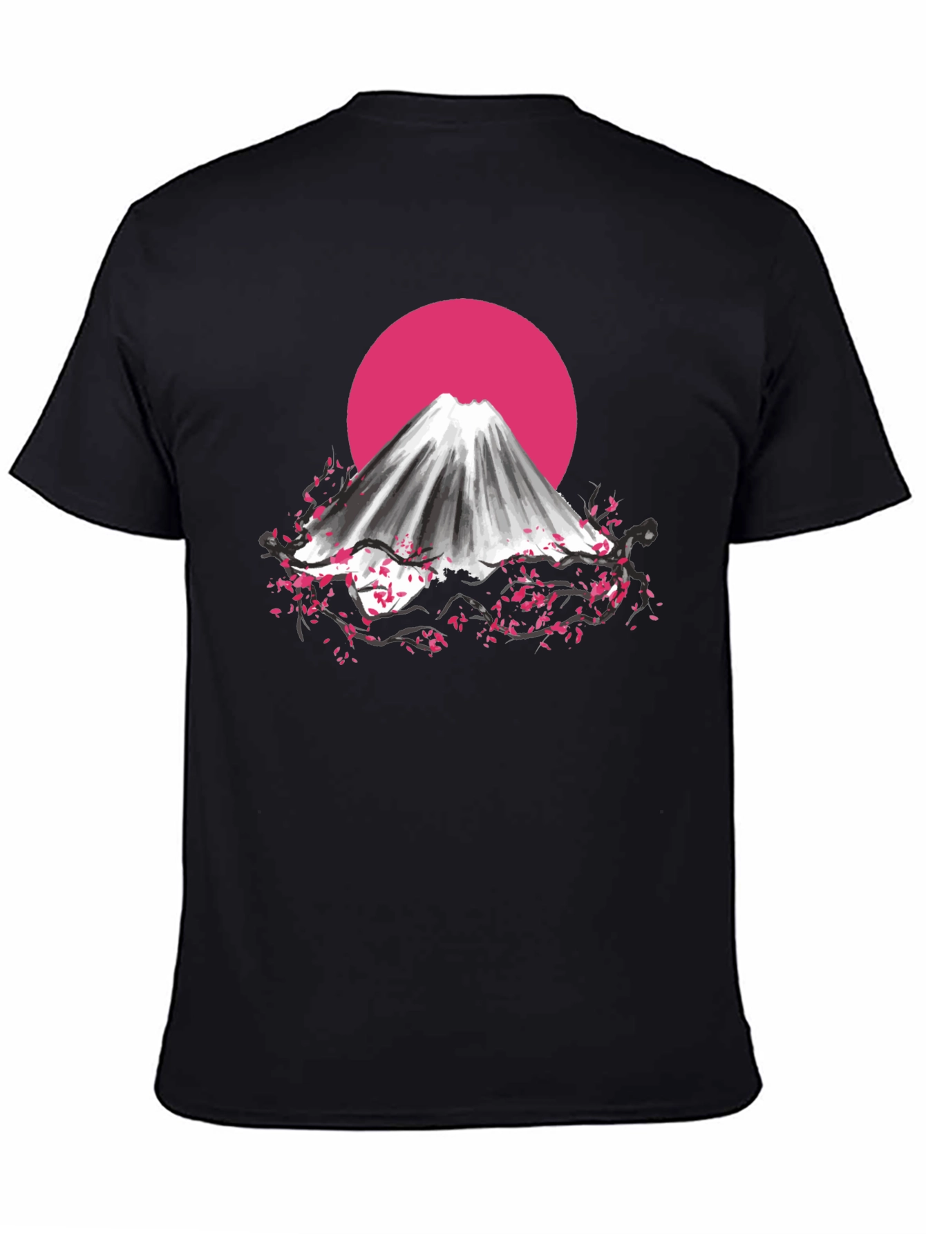 Mount Fuji Cherry Blossom T-Shirt