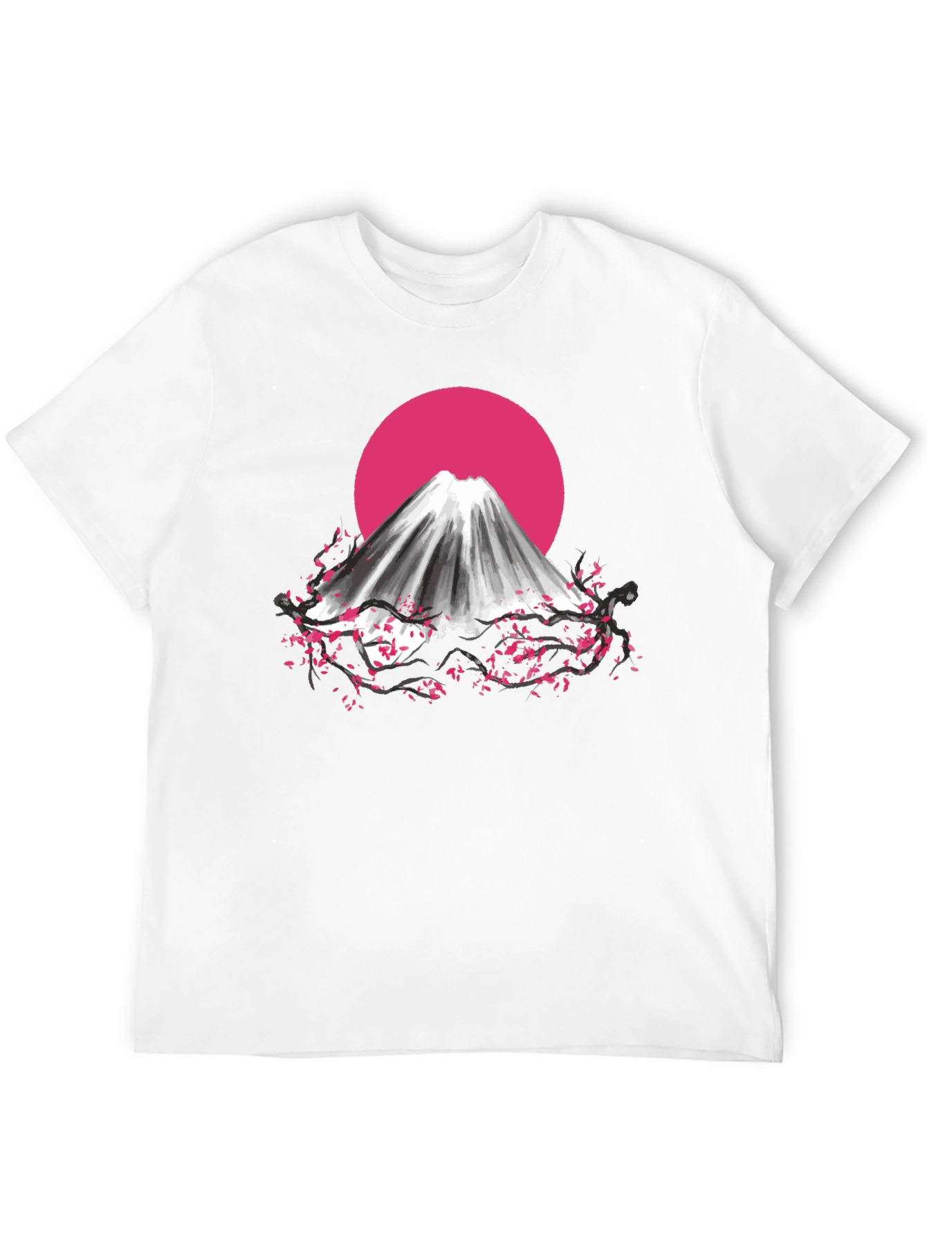 Mount Fuji Cherry Blossom T-Shirt