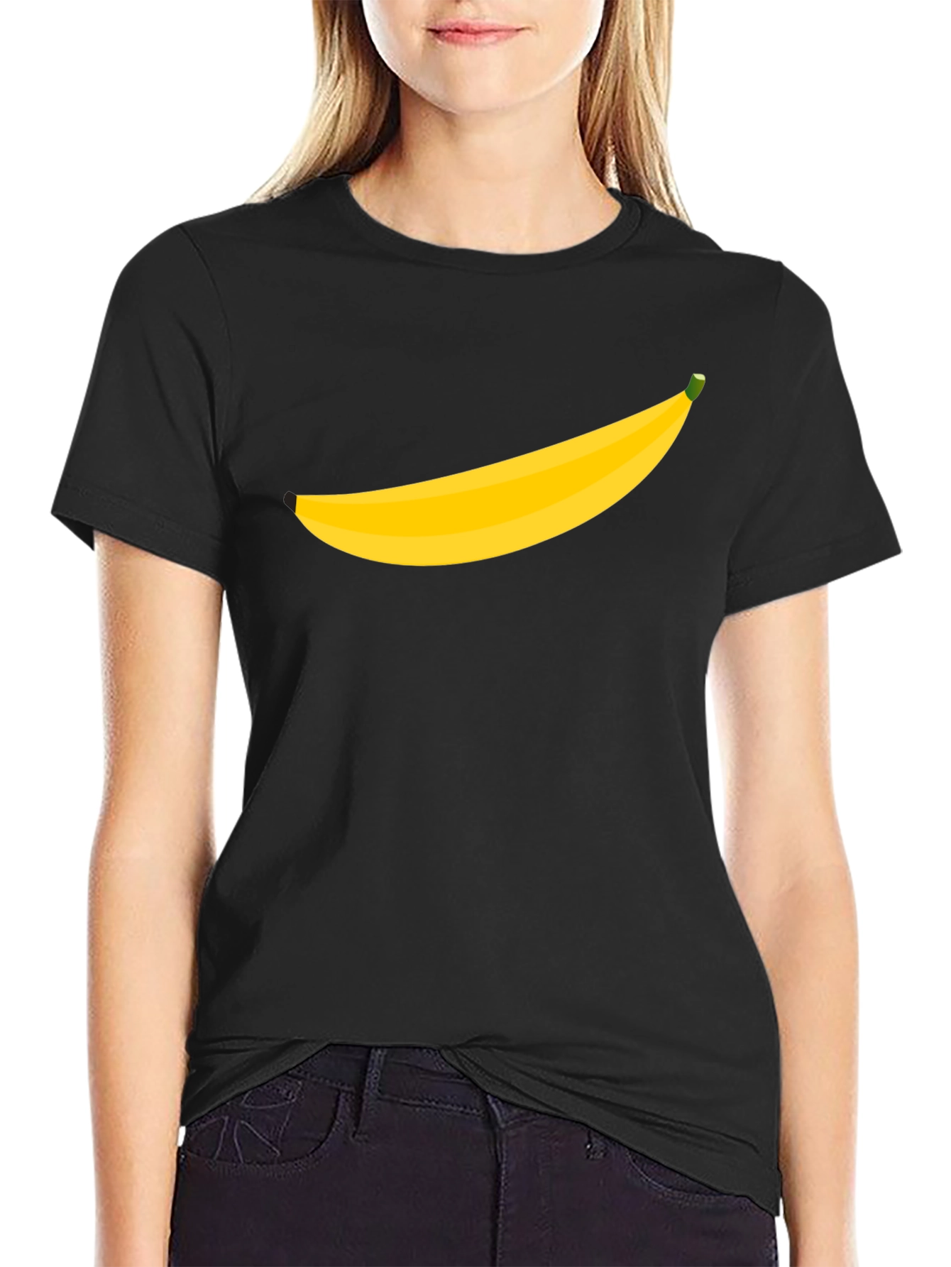 Banana Graphic Tee - Mens Black T-Shirt