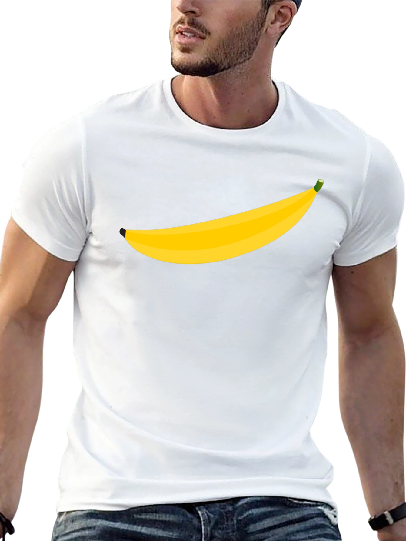 Banana Graphic Tee - Mens Black T-Shirt